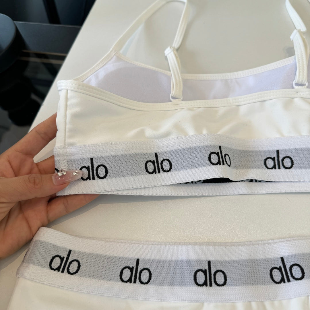 Alo 26s Two-Piece Bikini White 201810