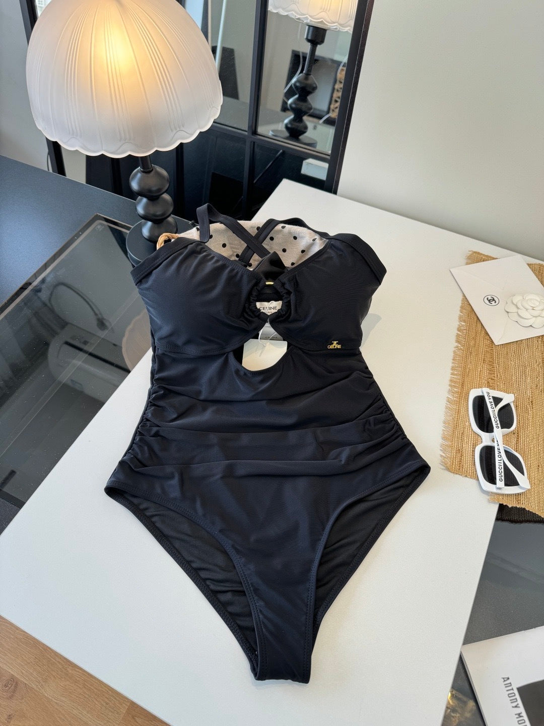 Celine 26s One-Piece Bikini 218303