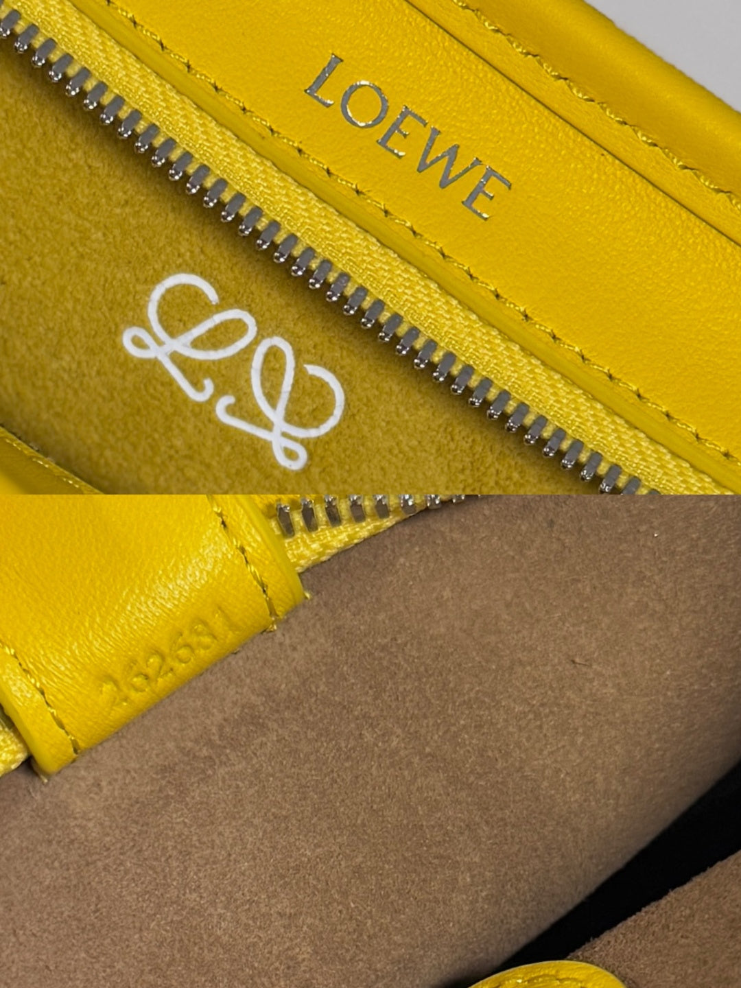 Loewe 2026 Amazona 180 Bag 20cm Yellow Soft Calfskin 289384