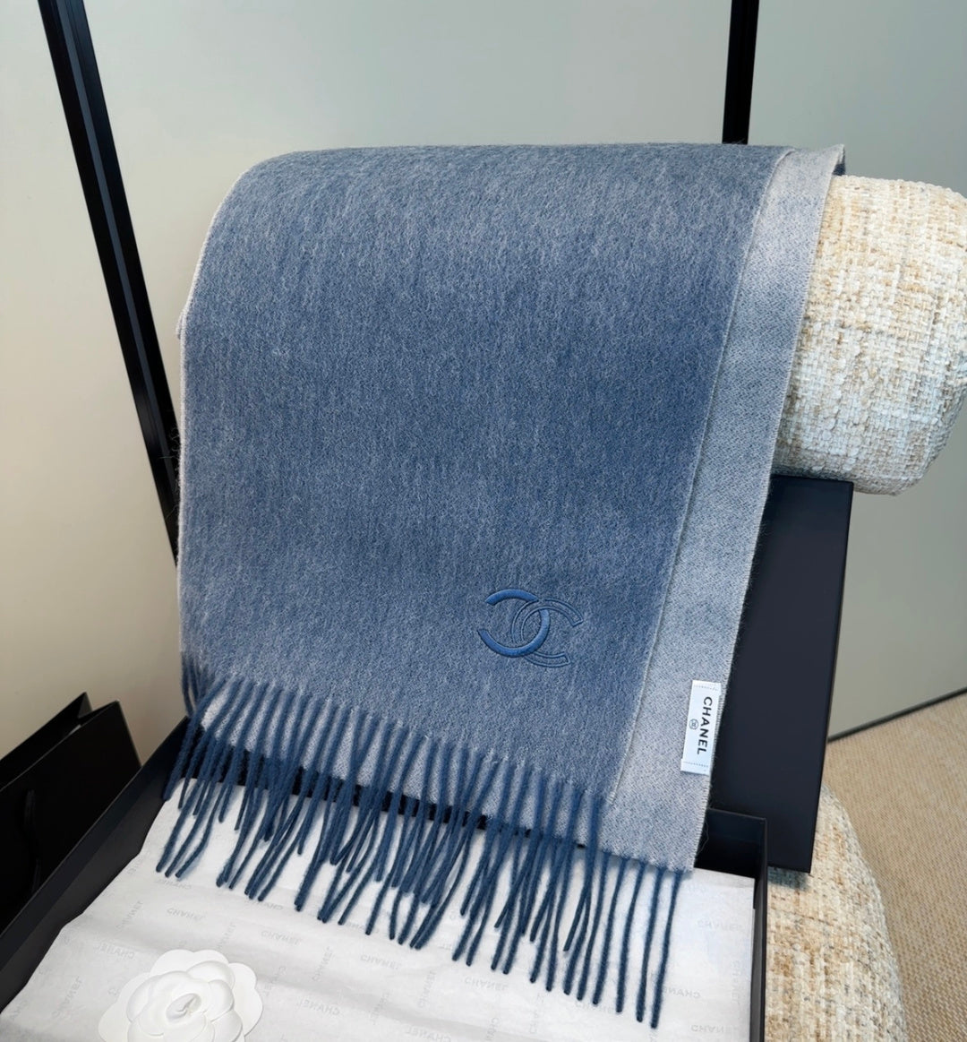 CC Scarf 35*180cm Light Blue Cashmere 207633