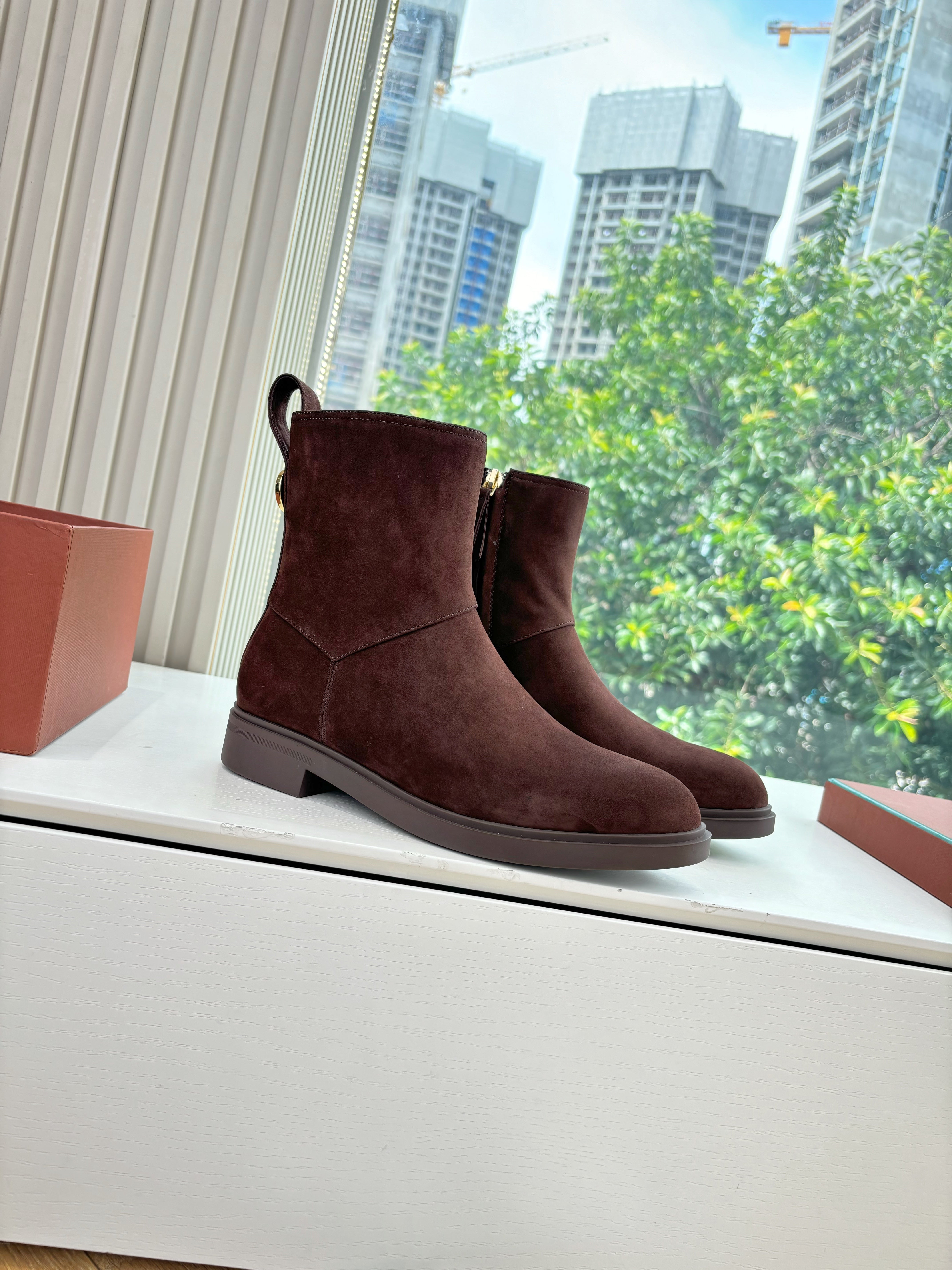 LP Kilda Ankle Boots Brown Suede 507411