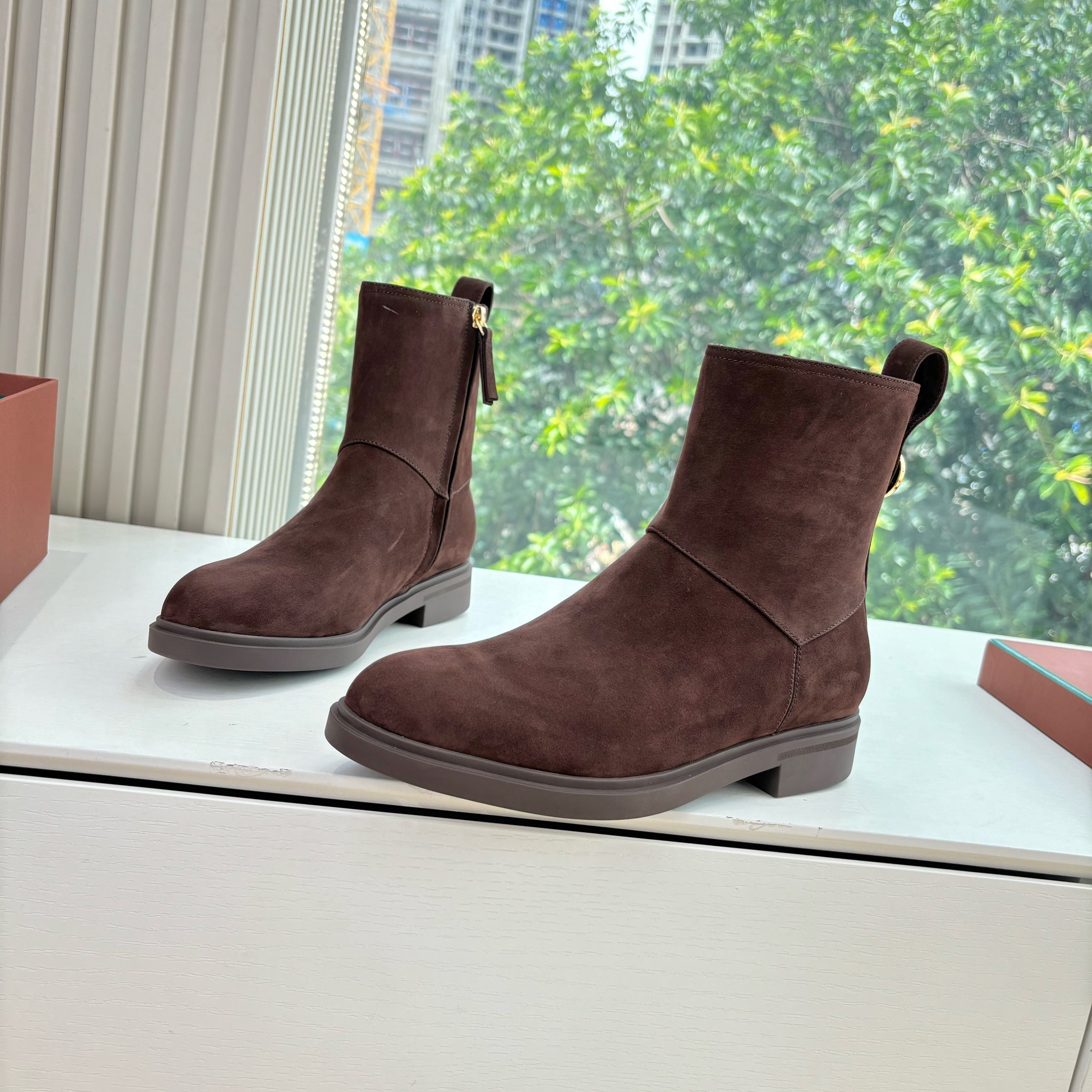 LP Kilda Ankle Boots Brown Suede 507411