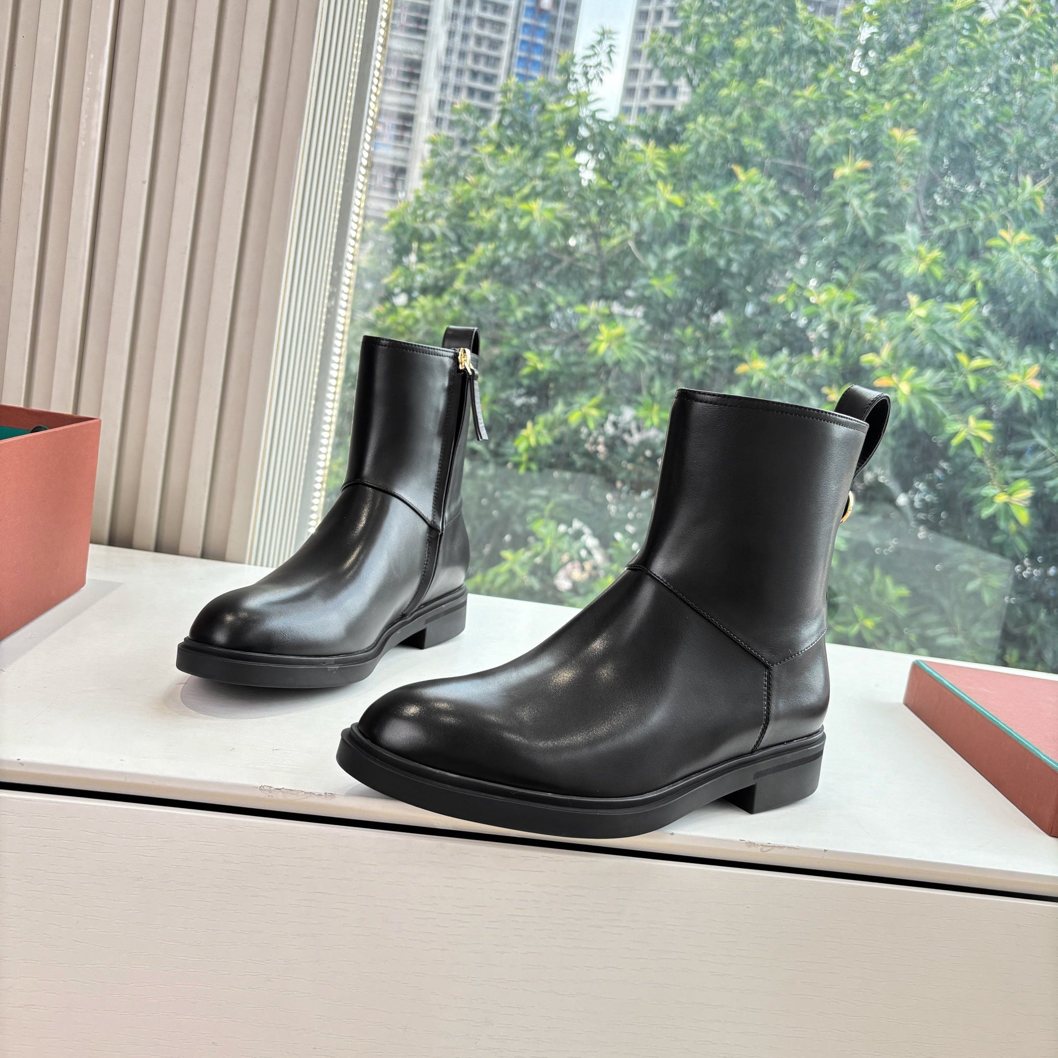 LP Kilda Ankle Boots Black Leather 507409