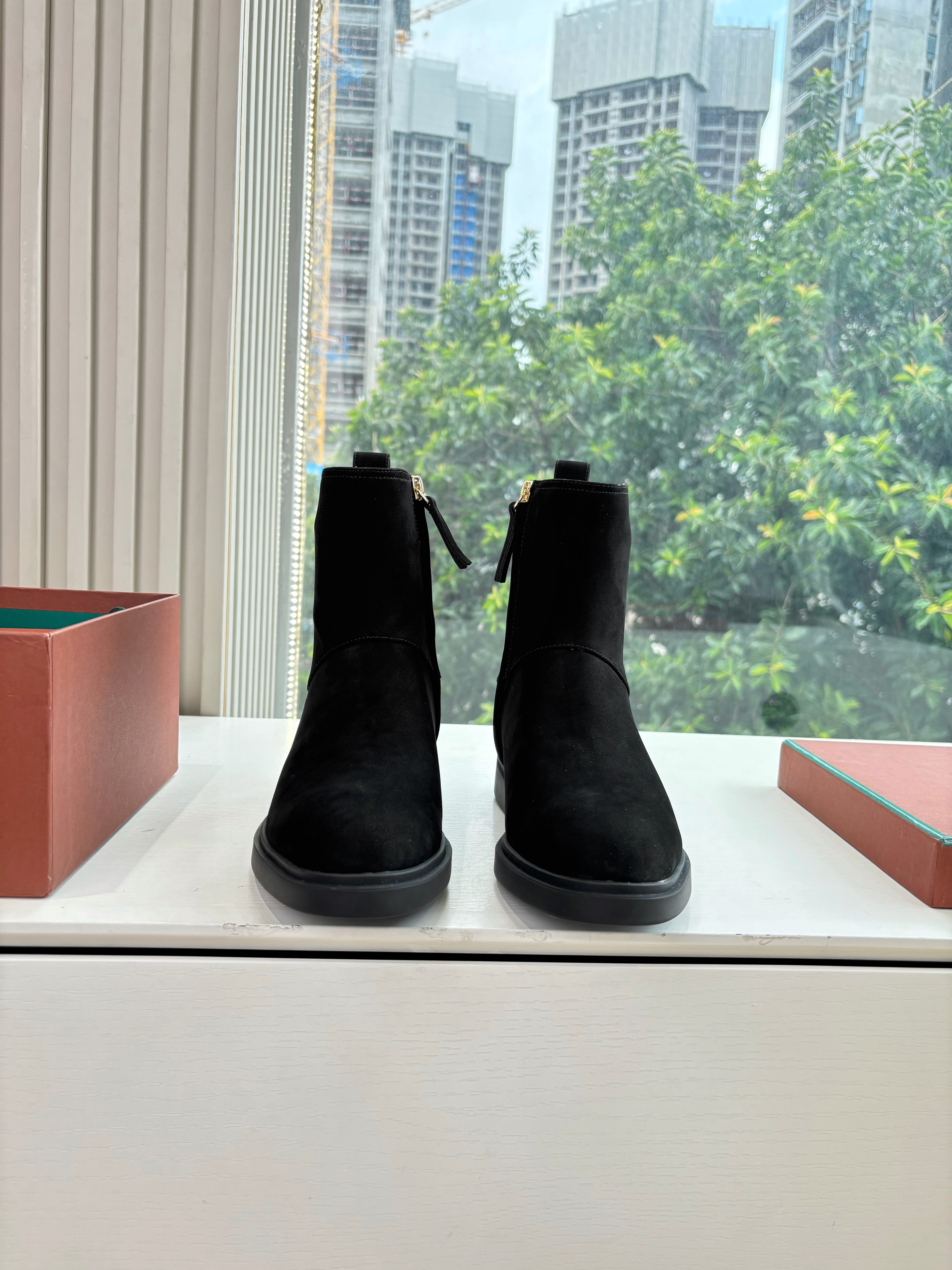 LP Kilda Ankle Boots Black Suede 507412