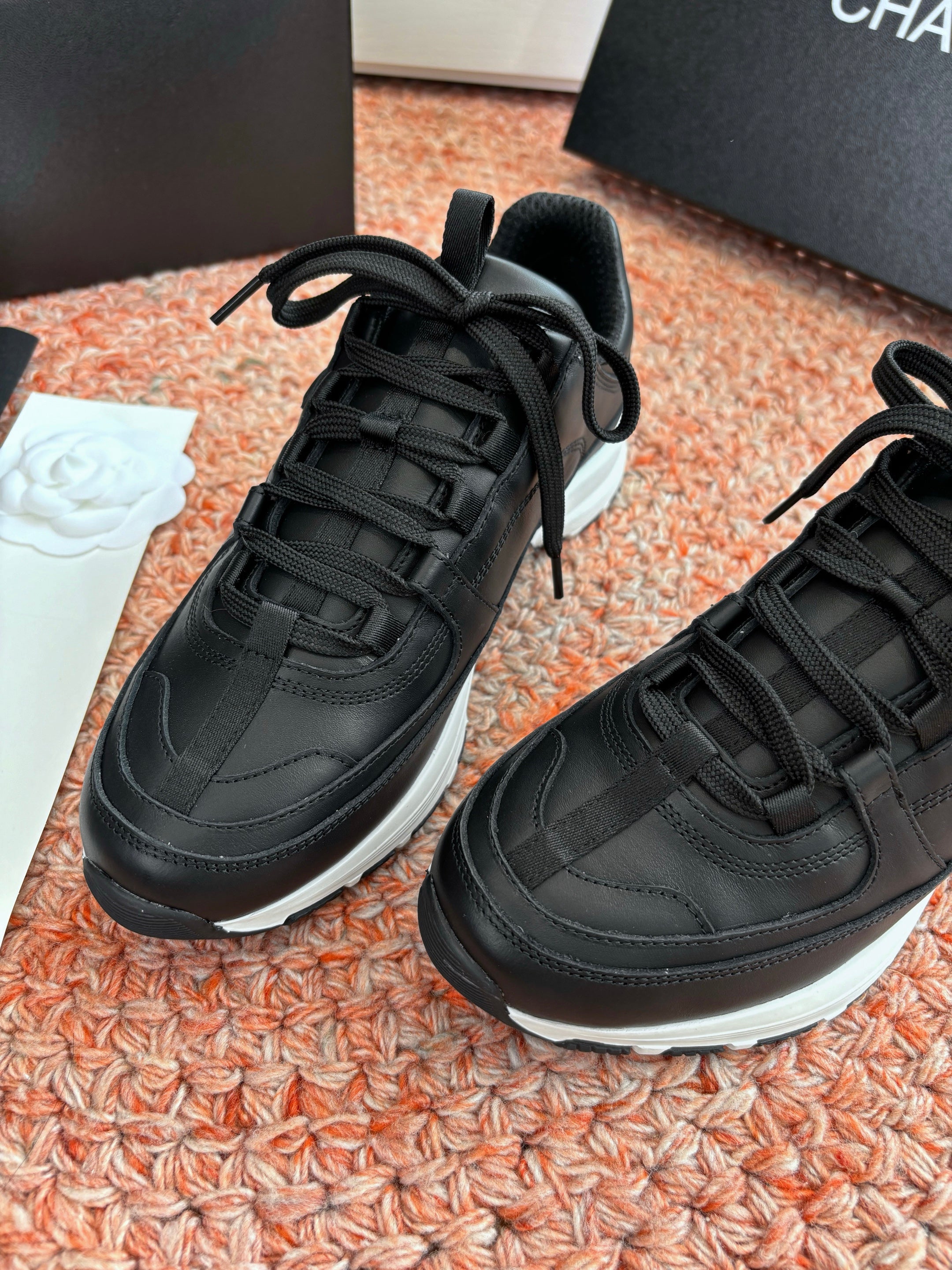 CC SS26 Casual Shoes Black Leather 648251