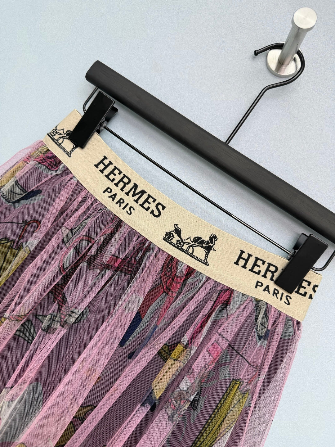 HM 26s Cake Skirt Pink Colorful Mesh 367052