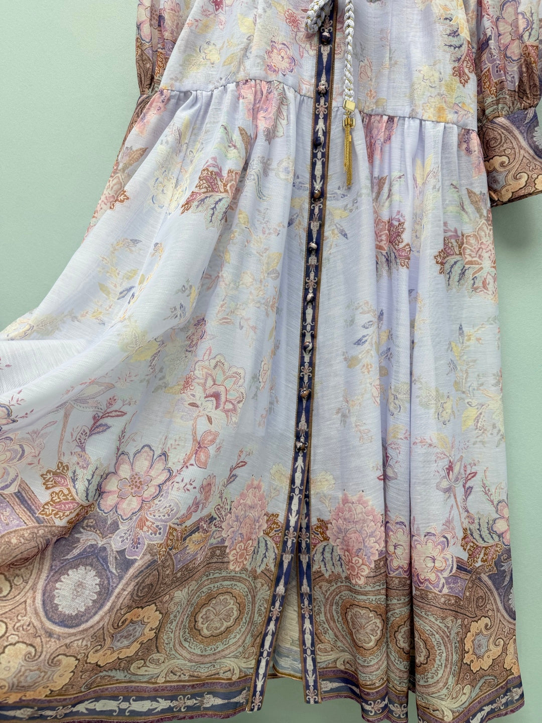 Zimmermann Retro Paisley Print Dress 394335