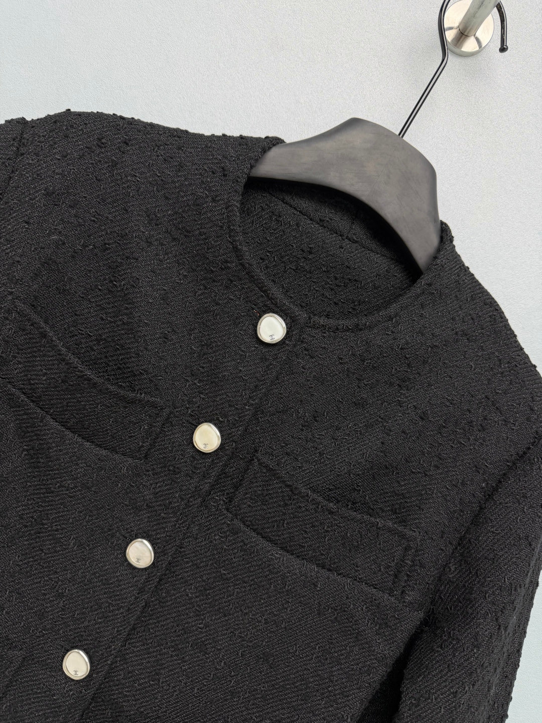 CC 26s Spring Summer 2026 Jacket Black White Cotton
