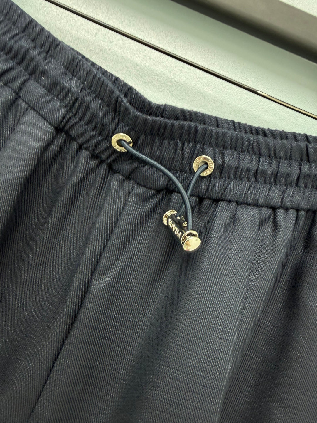 Prada 26s Set Blouson Jacket & Long Pant Black Polyester 421427