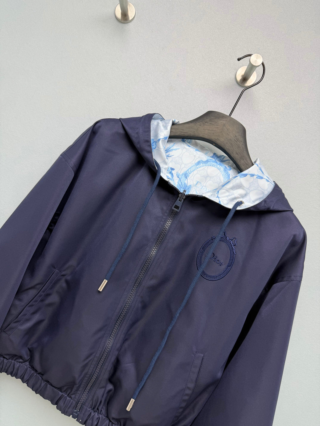 CD 26s Reversible Jacket Blue White Polyester 425180