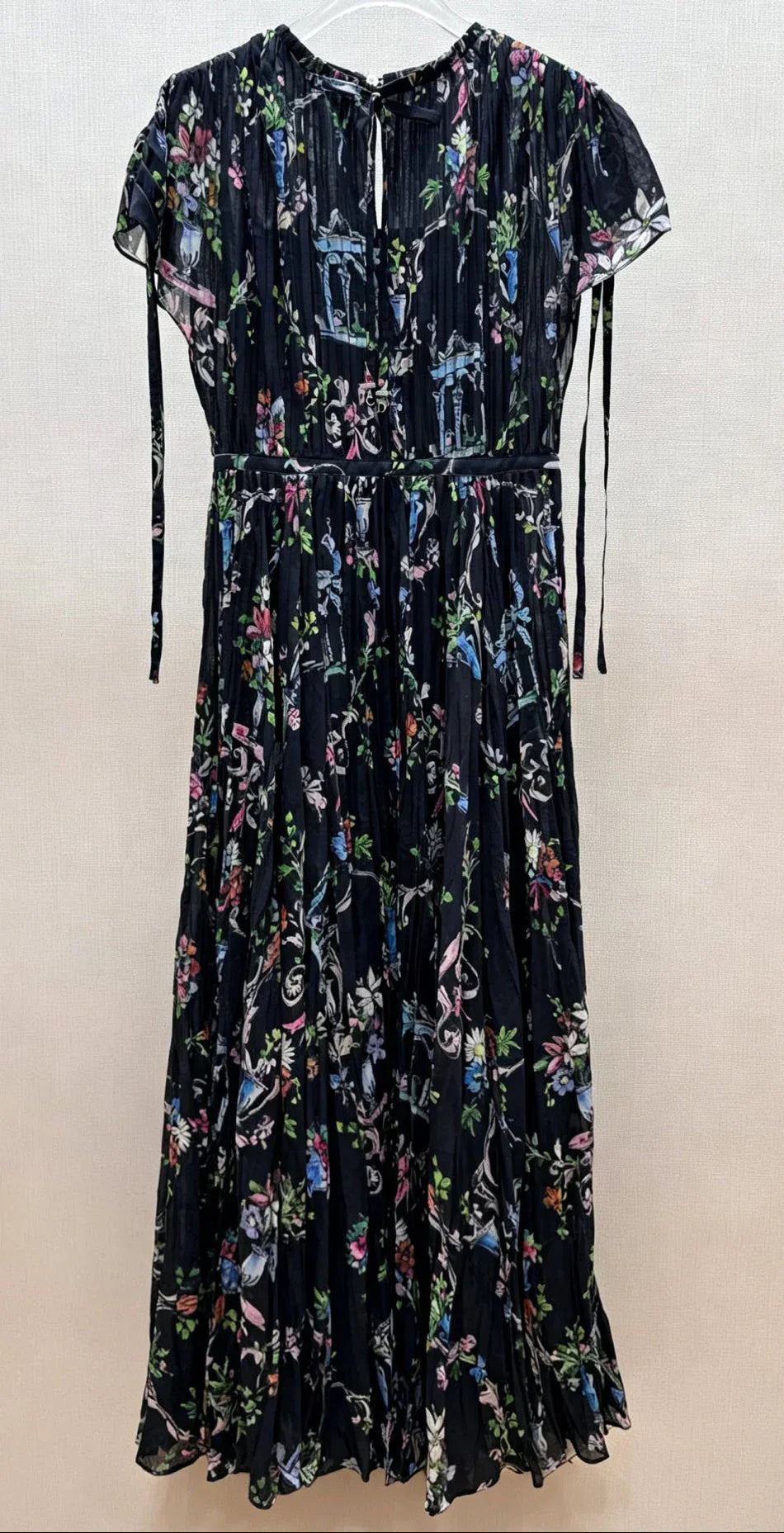 Dior 2026 Maxi Dress Black Cotton 628334