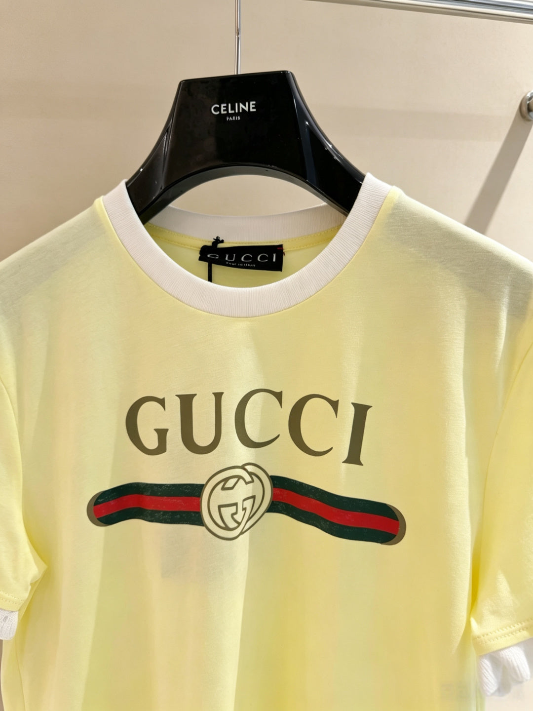 Gucci 26s Ruffle Sleeve T-Shirt 360