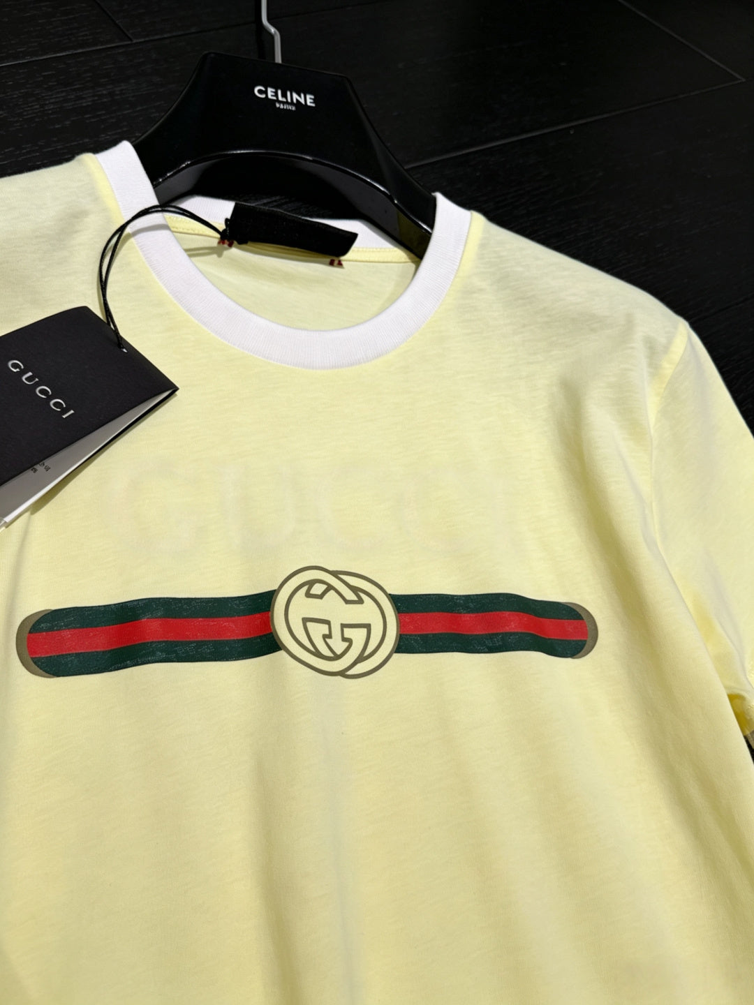 Gucci 26s Ruffle Sleeve T-Shirt 360