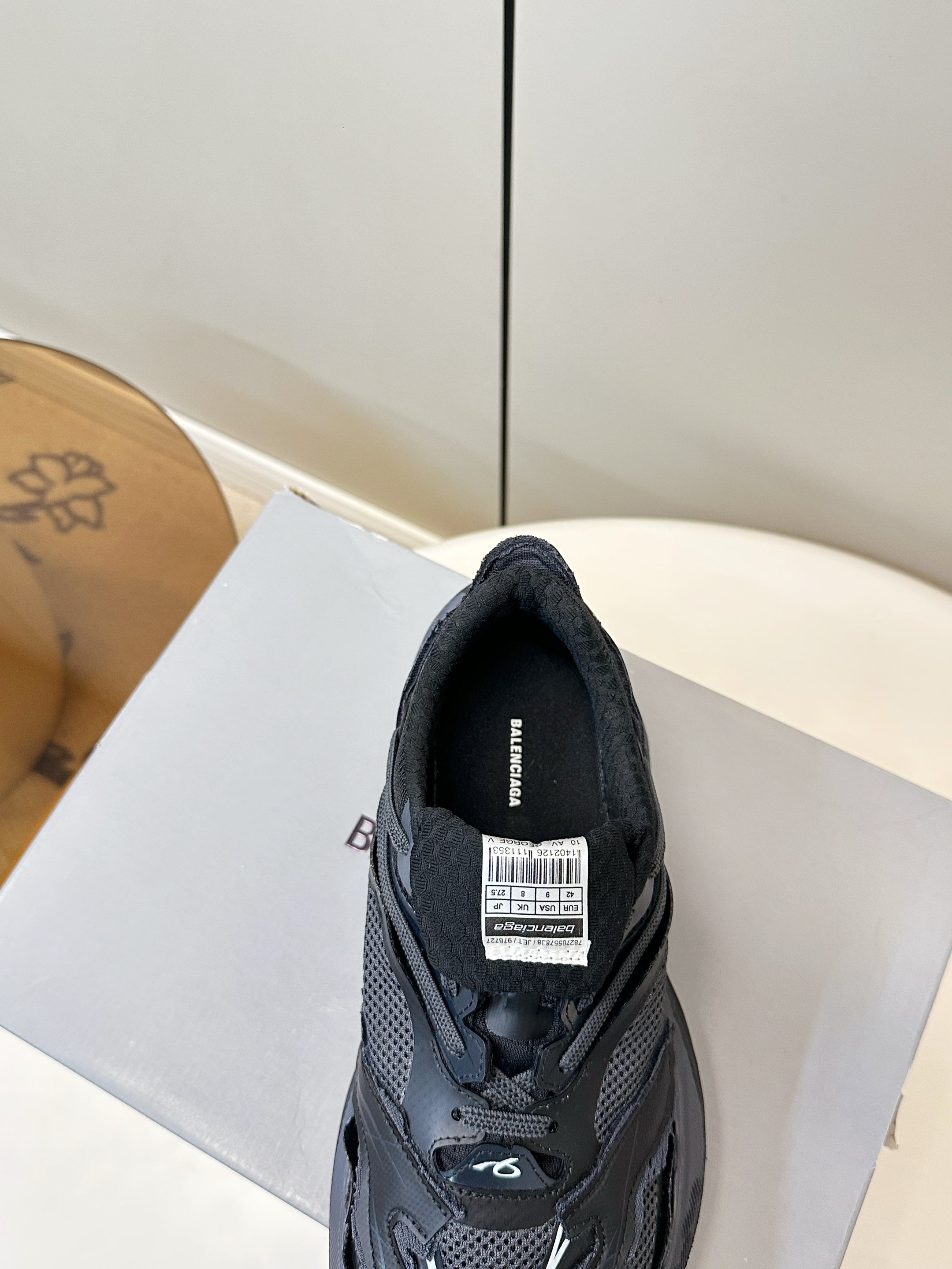 Balenciaga Jet Sneaker Black TPU Mesh 986307