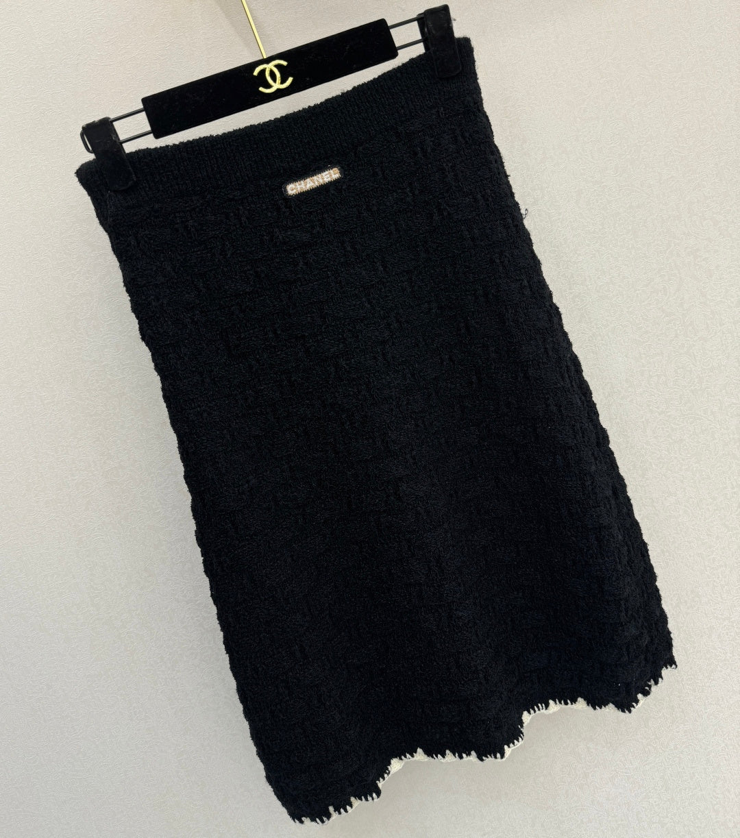CC 26s Midi Skirt Black Cotton Silk 363533