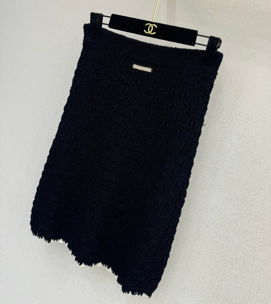CC 26s Midi Skirt Black Cotton Silk 363533