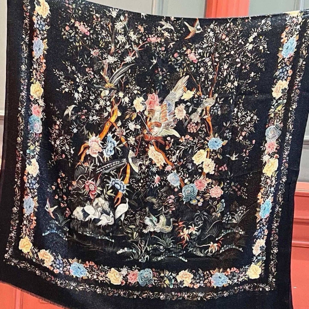 Dior 26s Scarf 140cm Silk & Cashmere 300233