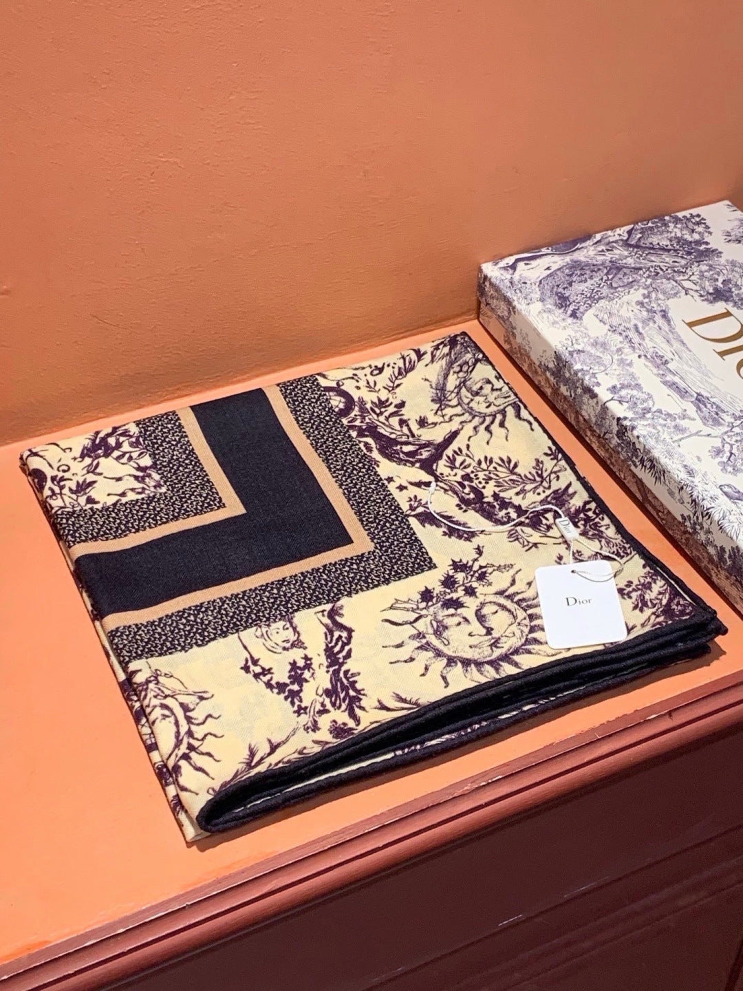 Dior 26s Scarf 140cm Silk & Cashmere 304709