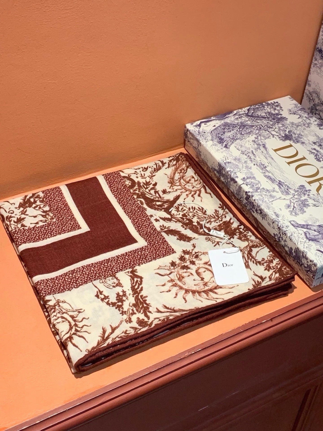 Dior 26s Scarf 140cm Silk & Cashmere 304710