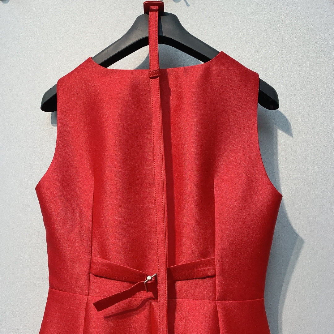 Dior 26s V-Neck Blazer Dress 1133