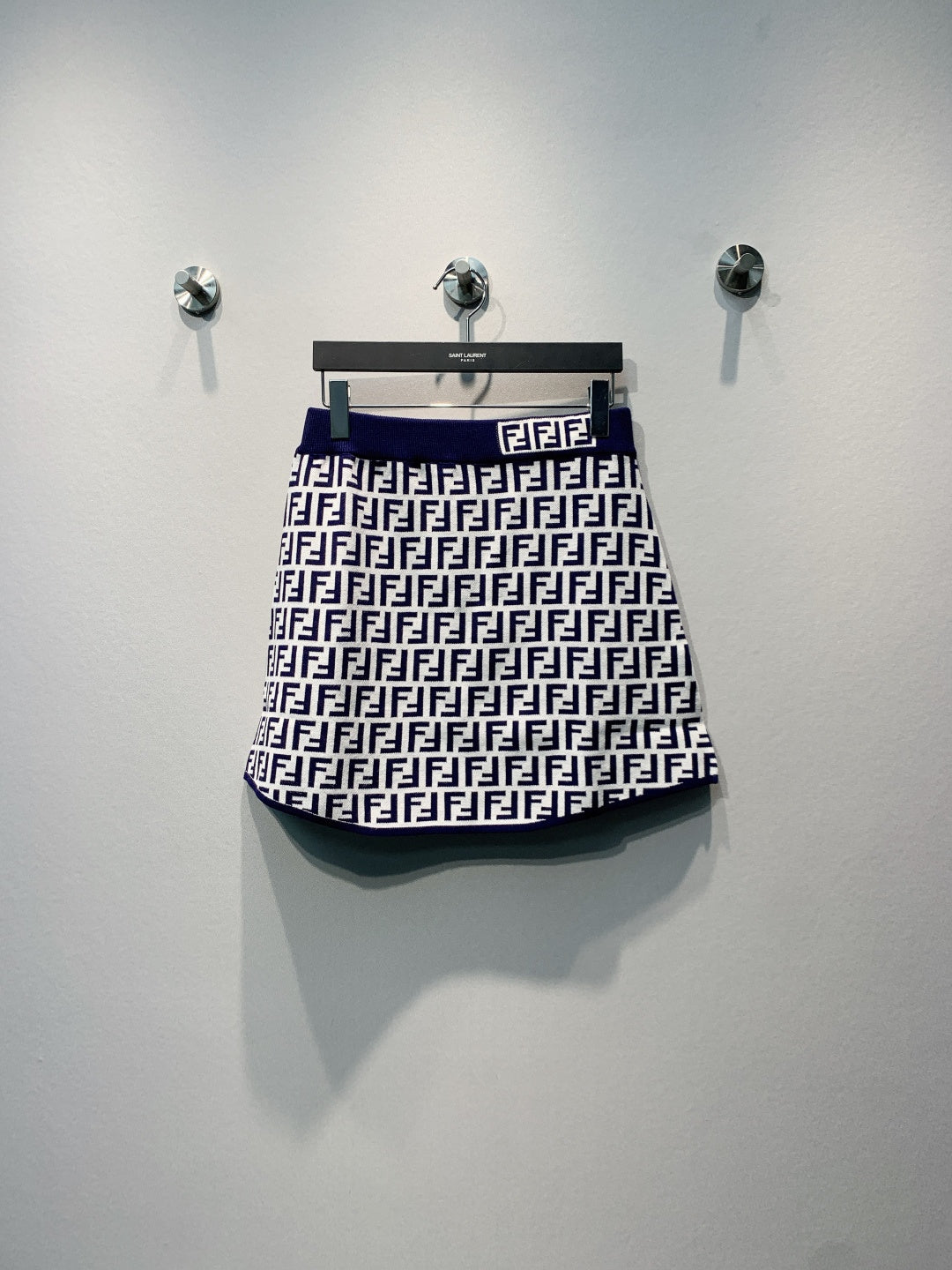 Fendi 26s Monogram Midi Skirt 406287