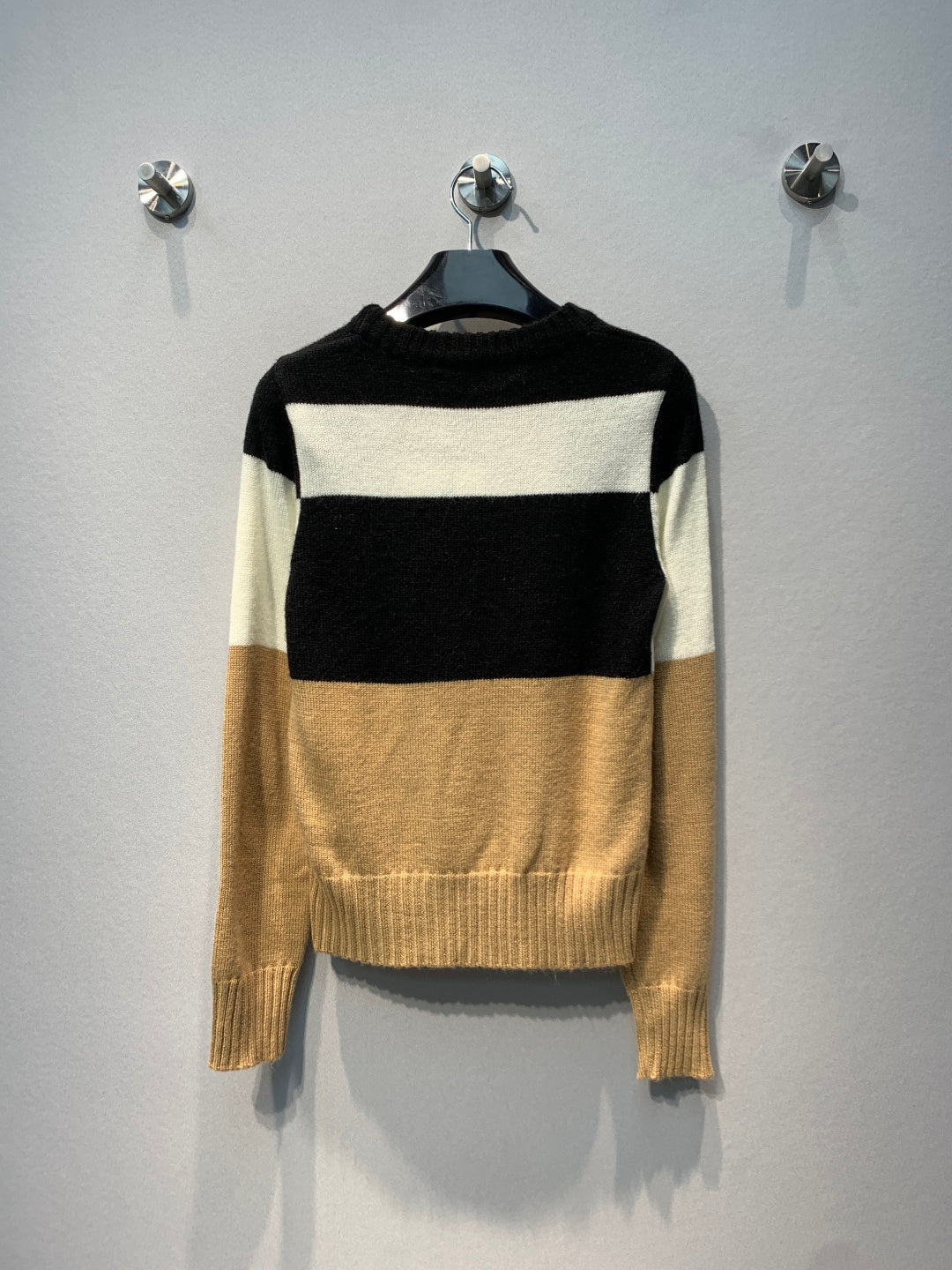 CC 26s Multicolor Patchwork Knitwear Wool 413898