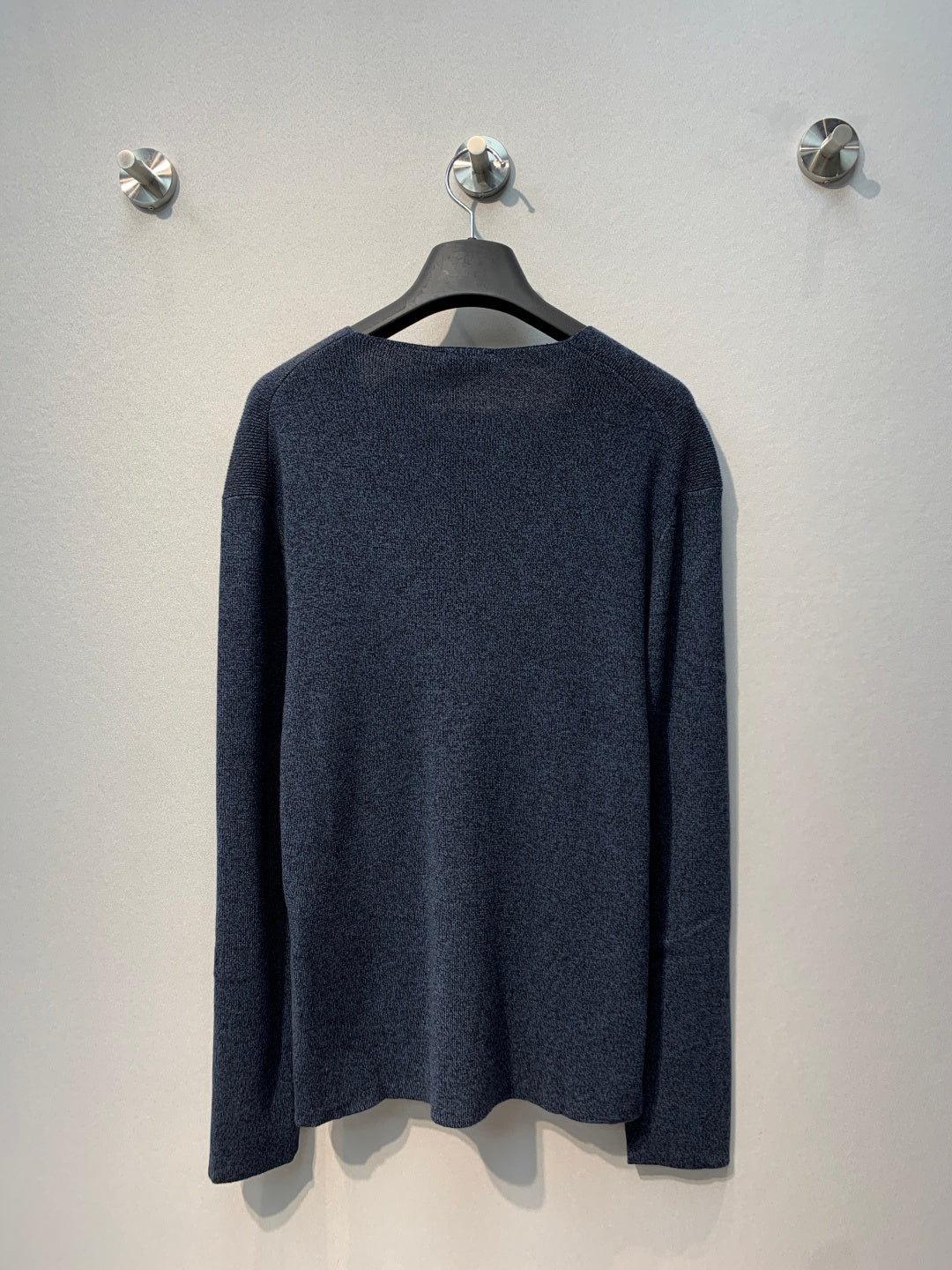 CC 26s Tie-front Knit Cardigan Dark Grey Wool 421209