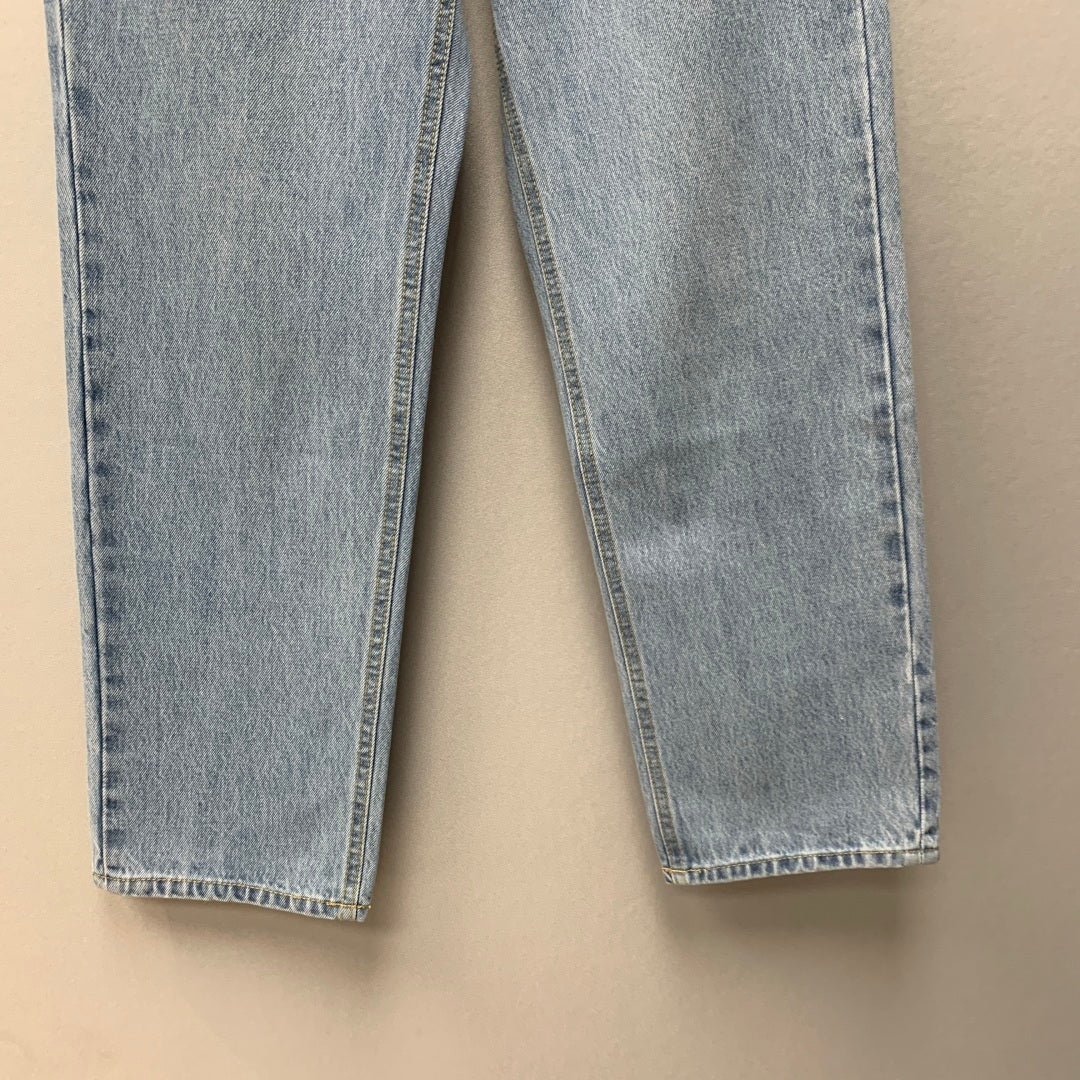 Chanel 26S Straight-Leg Jeans Light Blue Denim 440401