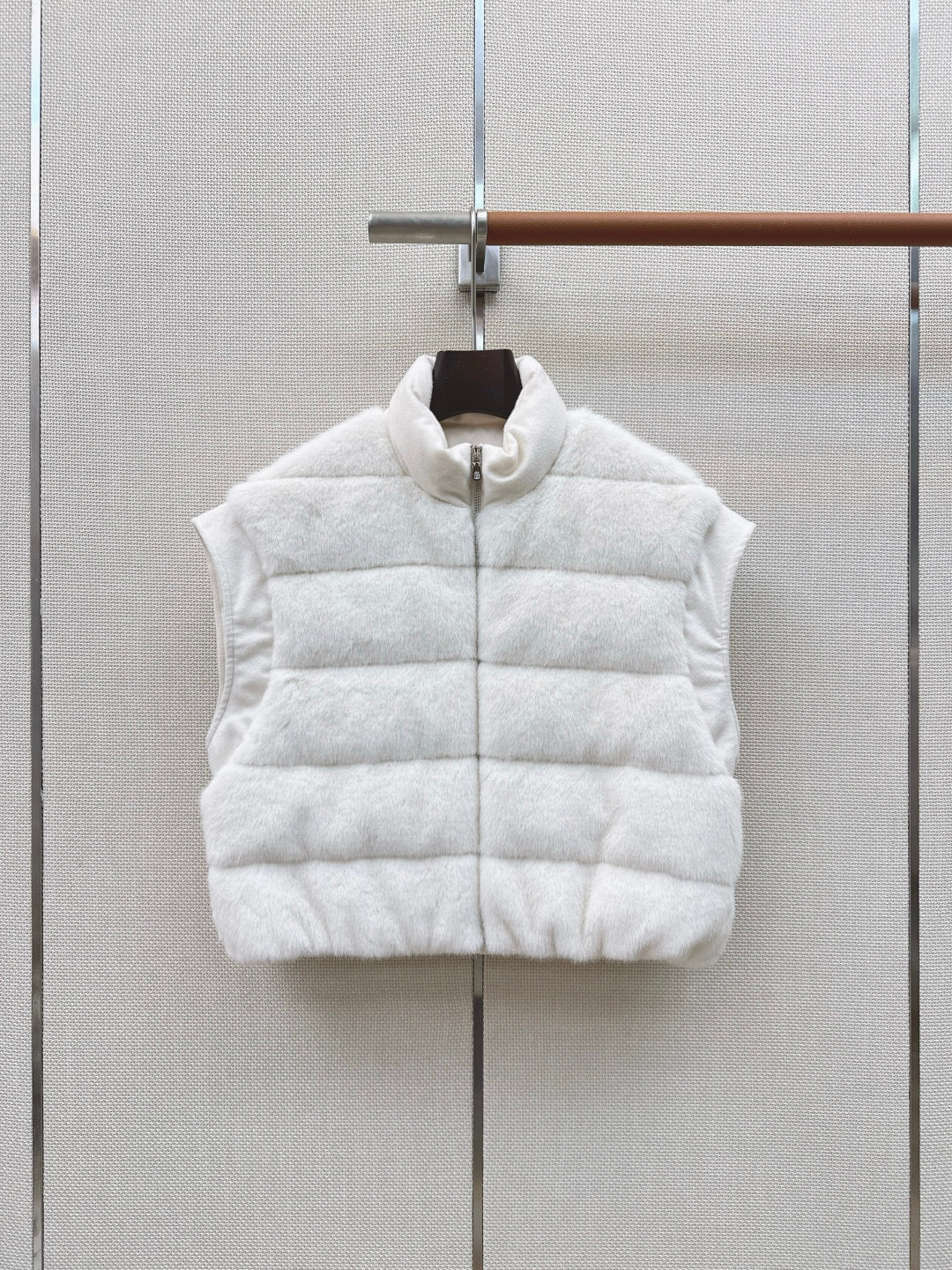 BC 26s Down Vest Goose Down Filling Plush Fabric 419304