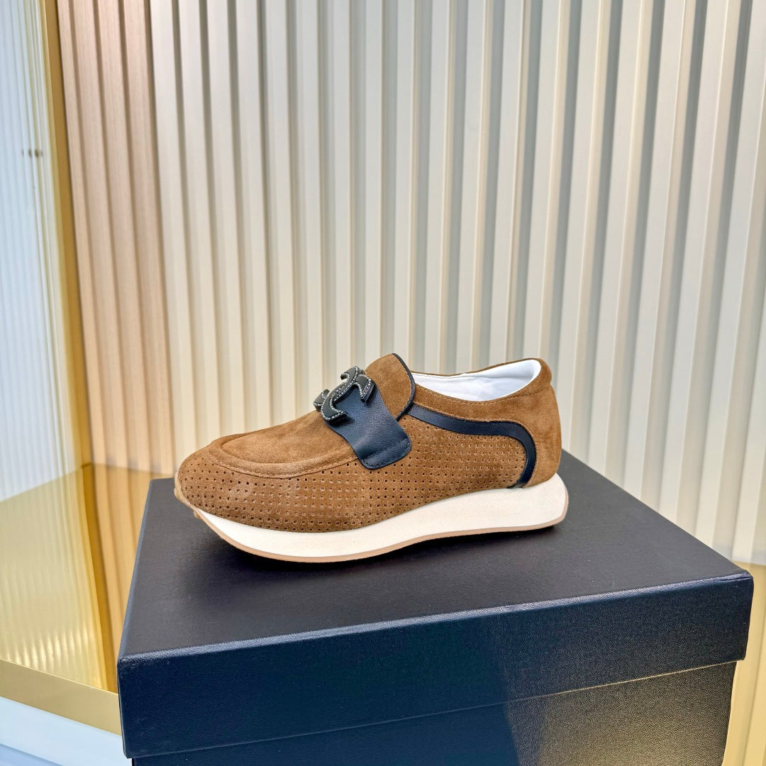 CC 26s Casual Sneakers Brown Suede 927079