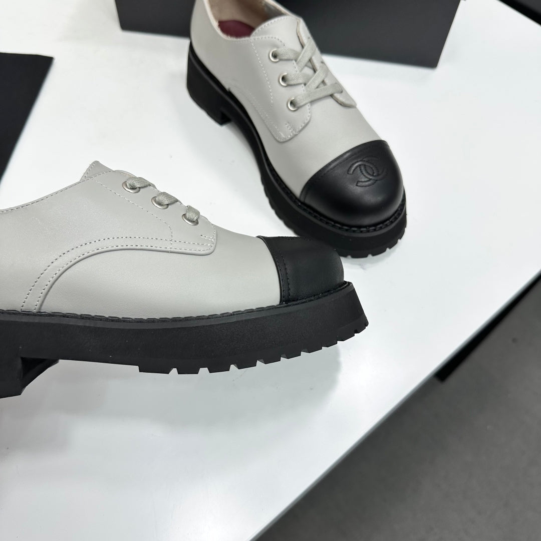 CC 26s Derby Loafer Black Grey Cowhide 925711