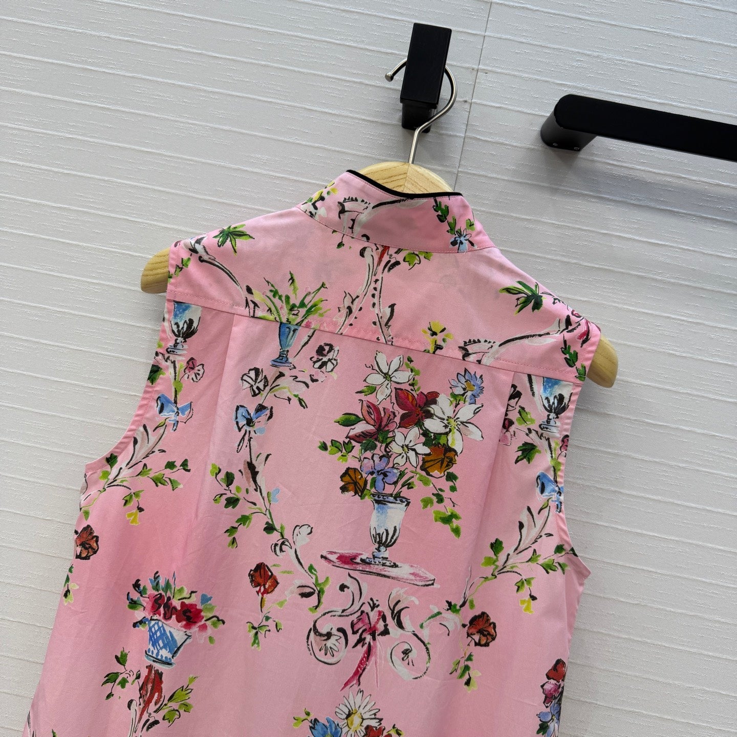CD 26s Dioriviera Short Flared Dress Pink Cotton 402892
