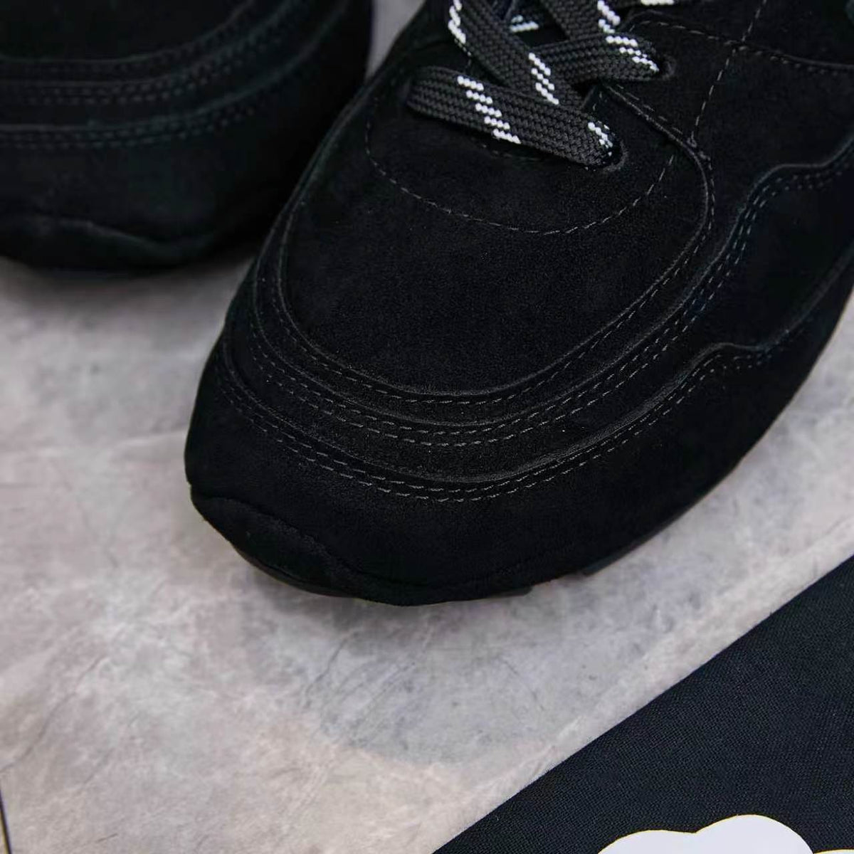 Chanel 26s Sneakers Black Suede 168246