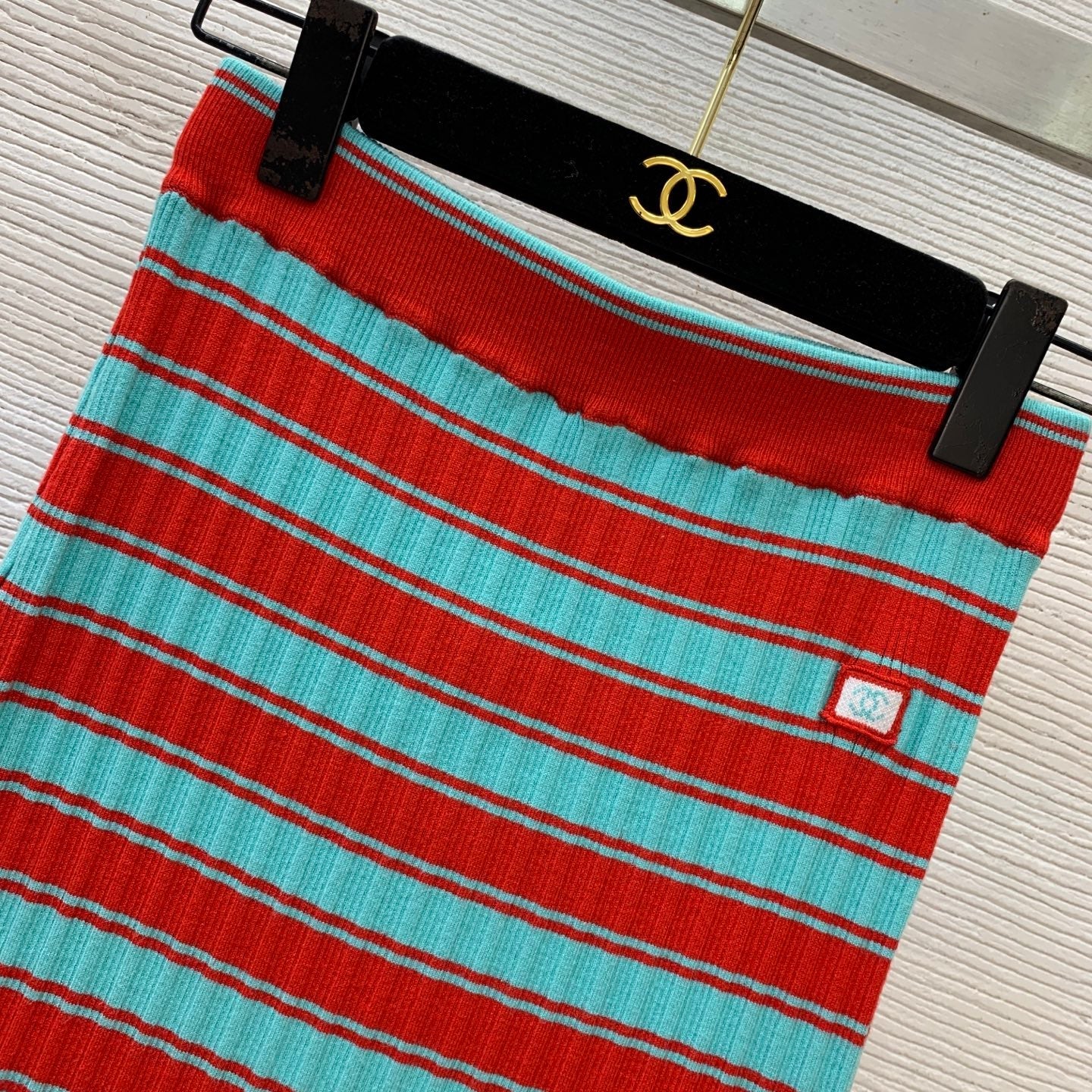 CC Coco Beach 2026 Skirt Red Turquoise Cotton 411911