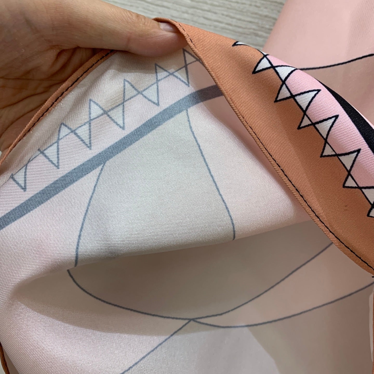Pucci 26s Top Midi Skirt Silk Twill Fabric 411885