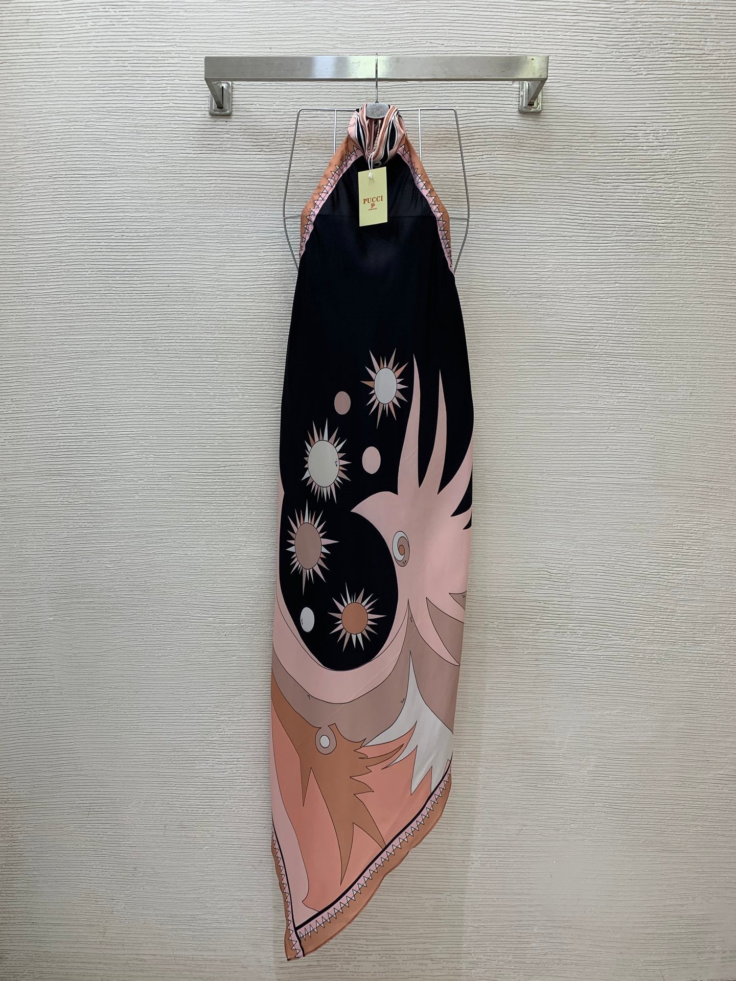 Pucci 26s Top Midi Skirt Silk Twill Fabric 411885