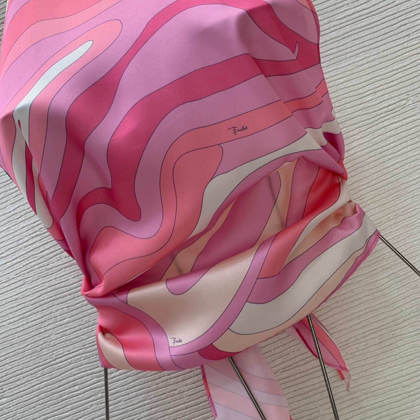 Pucci 26s Top Midi Skirt Silk Twill Fabric 406405