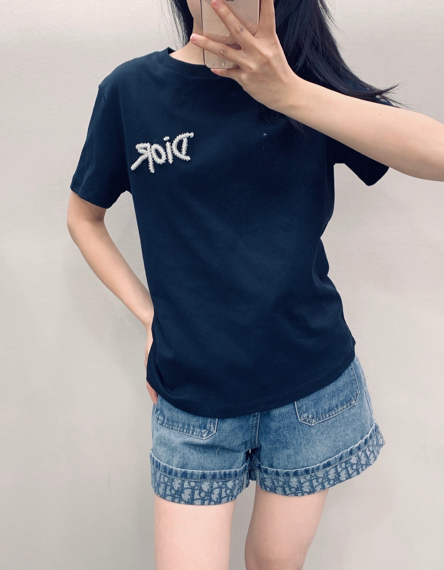 CD SS26 T-Shirt With Logo Cotton 351337