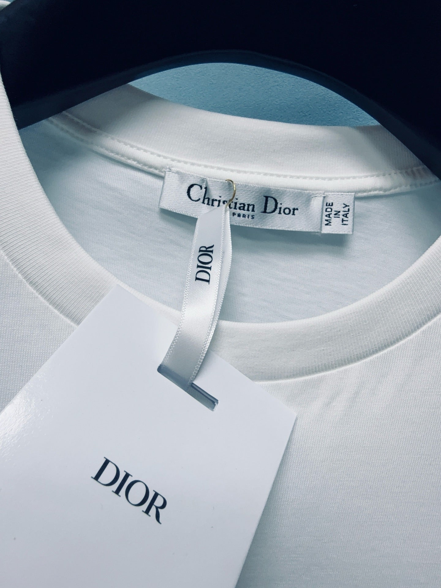 CD SS26 T-Shirt With Logo Cotton 351324