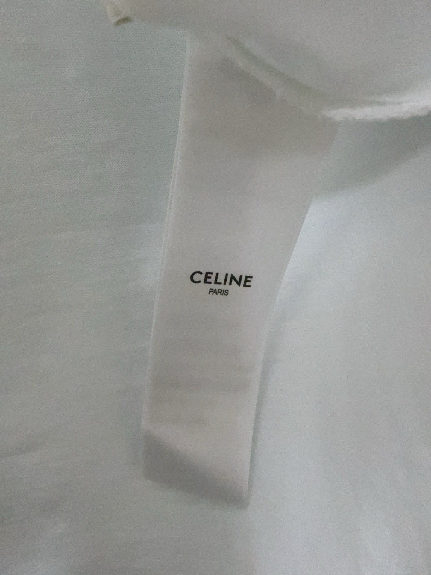 Celine Triomphe Embroidered T-shirt Cotton 351314