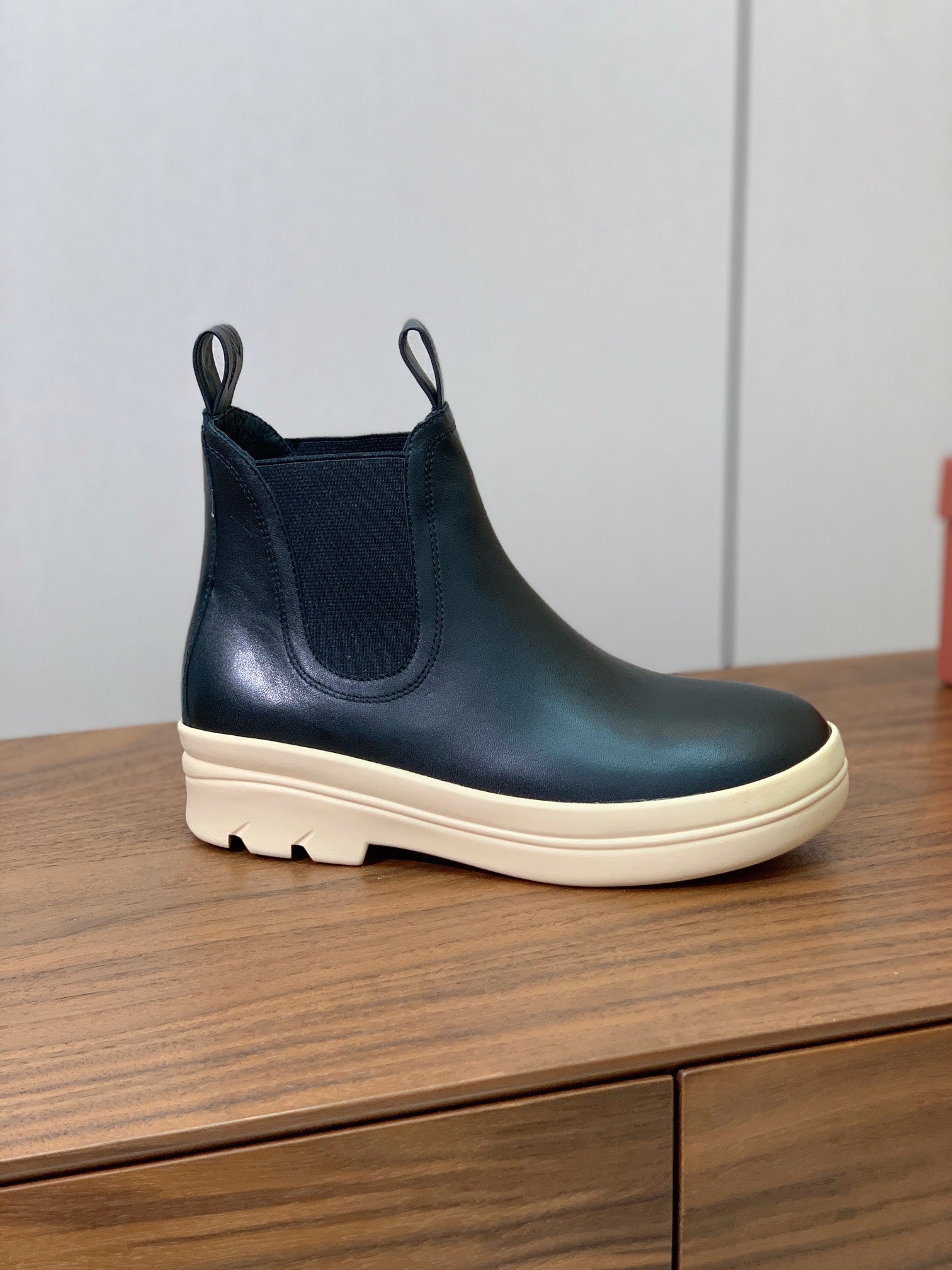 LP Lakeside Ankle Boots Black Leather 503756