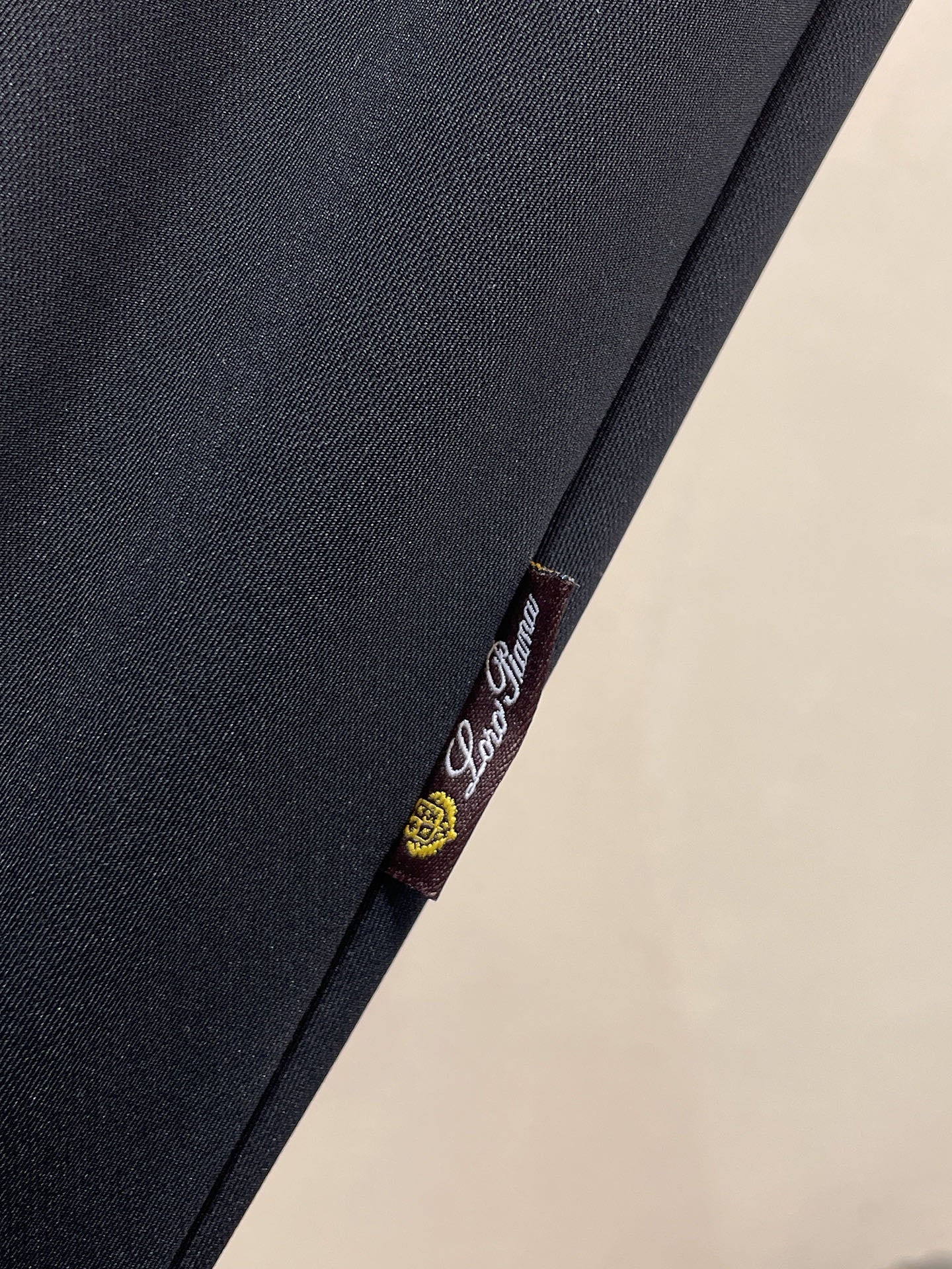 LP Men Short-Sleeve Polo Shirt Black Silk