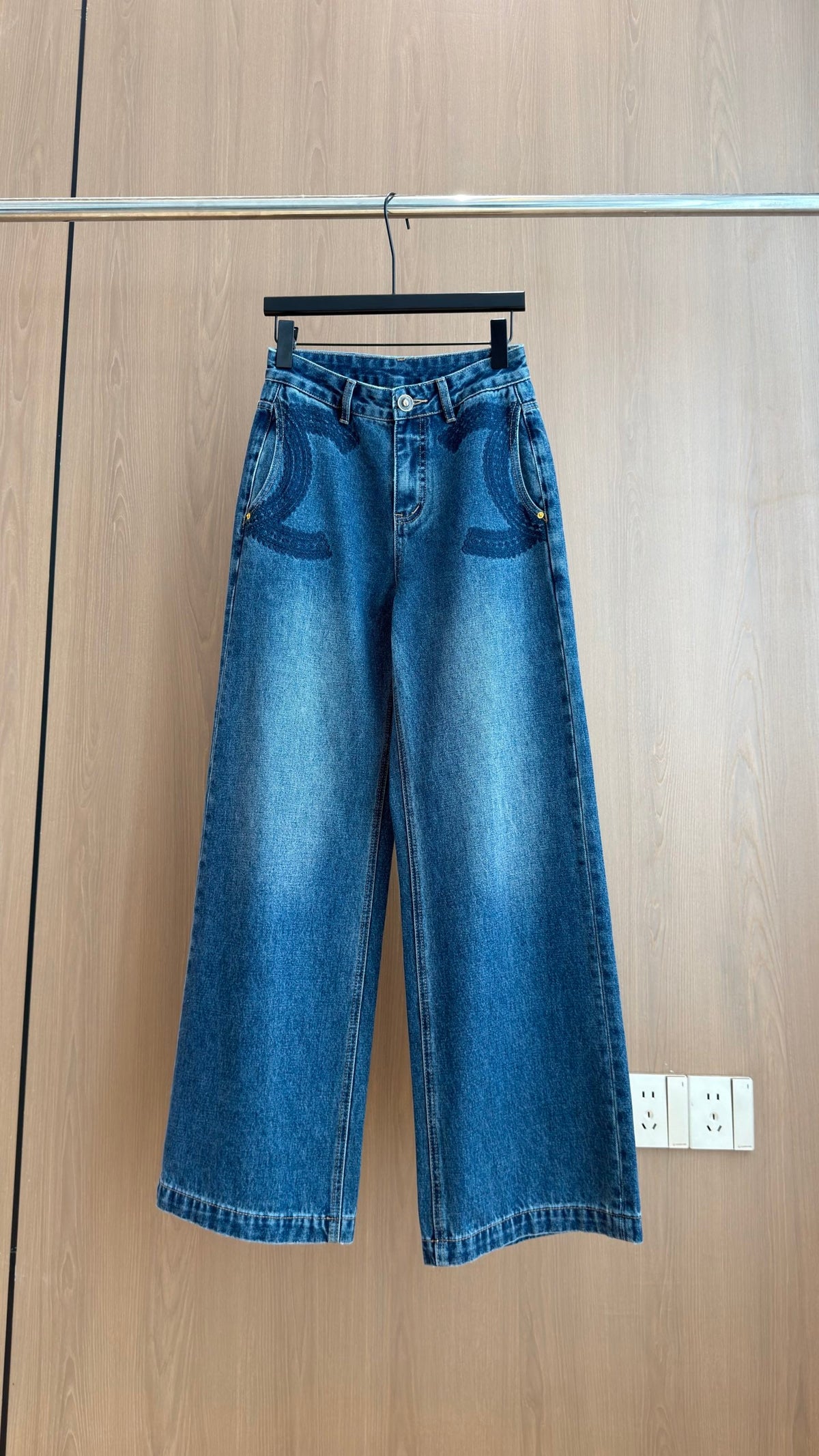 Chanel 2026 Jeans Blue Denim Cotton 435488