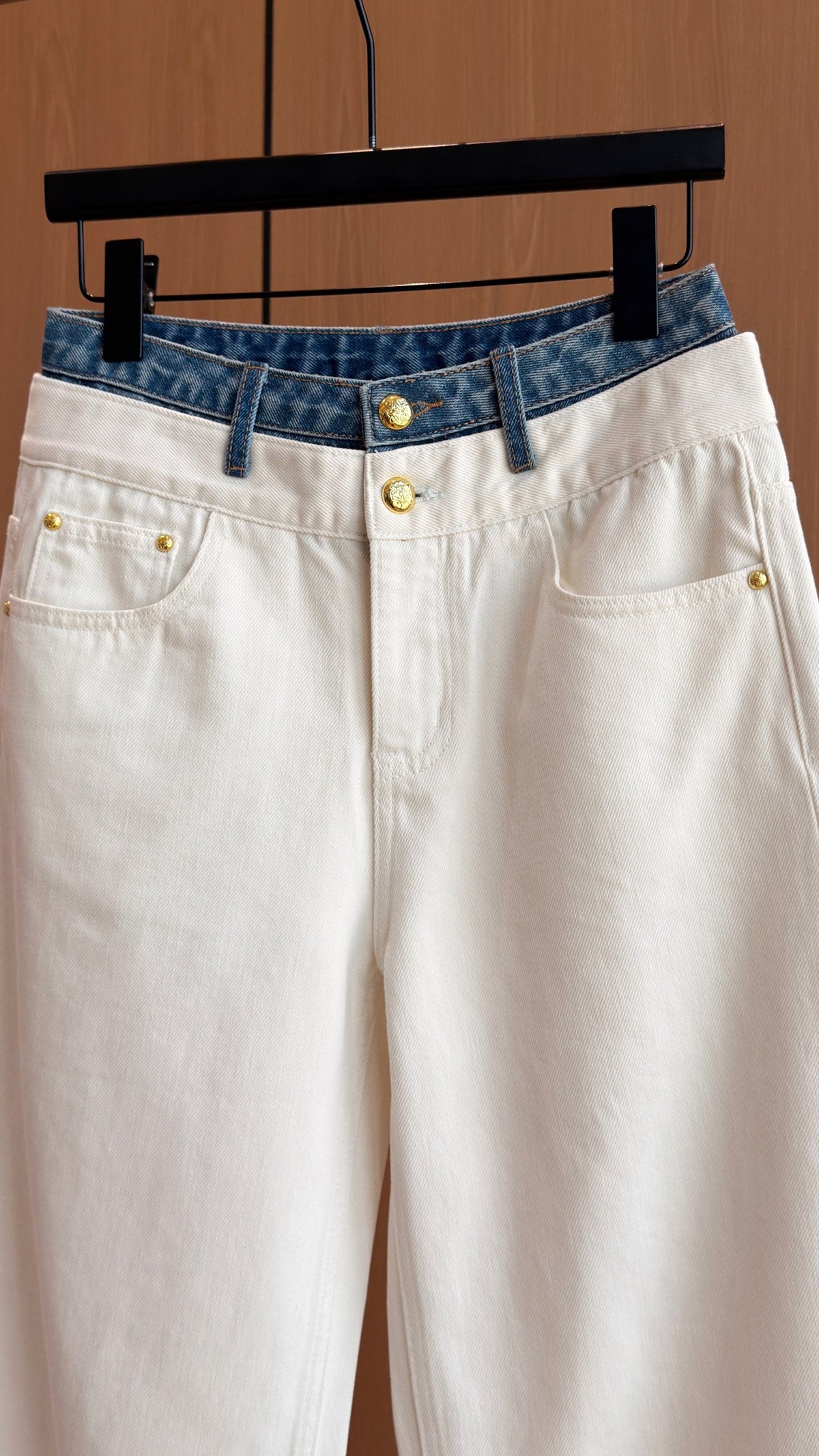 Chanel 2026 Jeans White Denim Cotton 435475