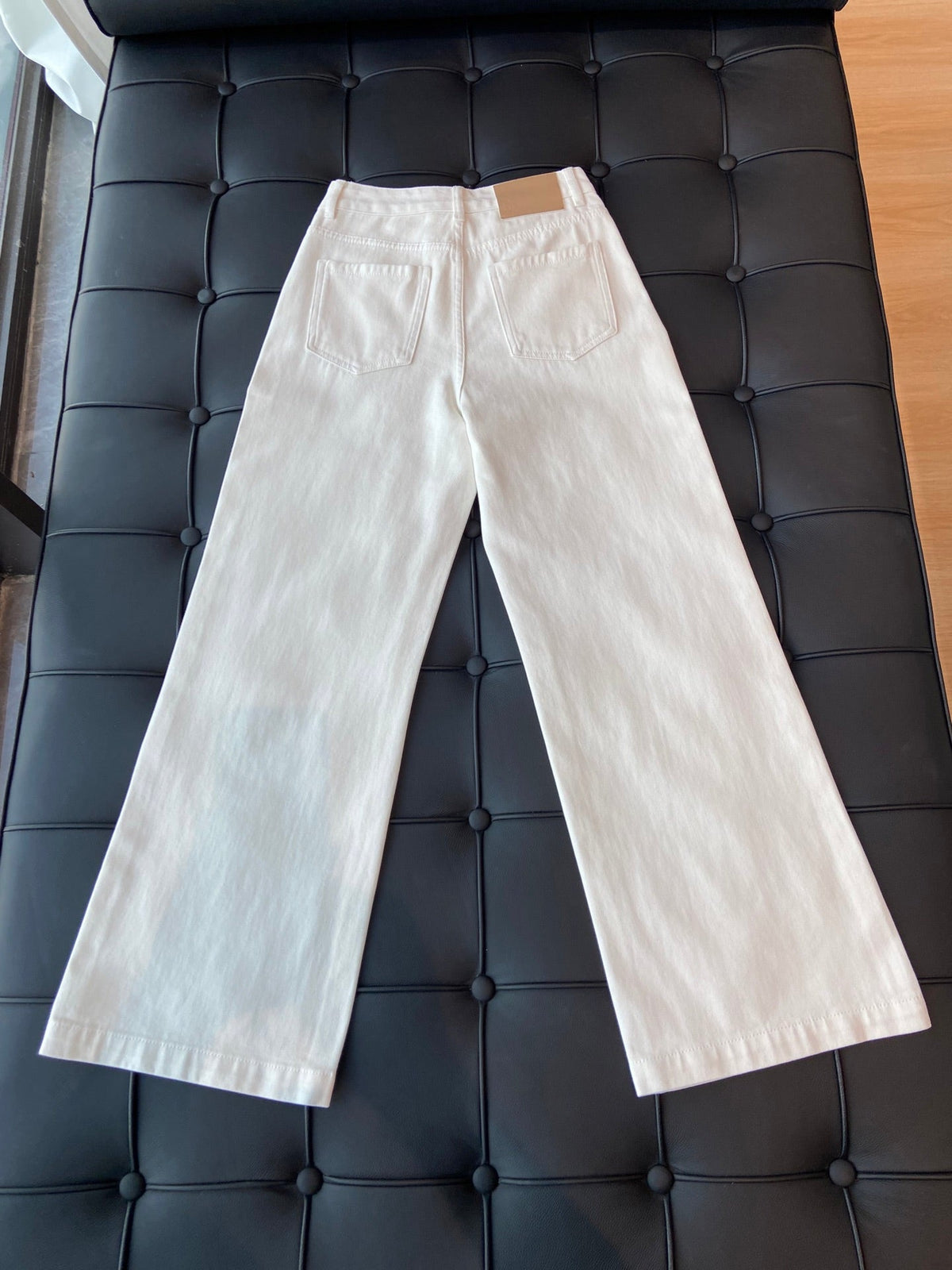 Chanel 2026 Jeans White Denim Cotton 435477