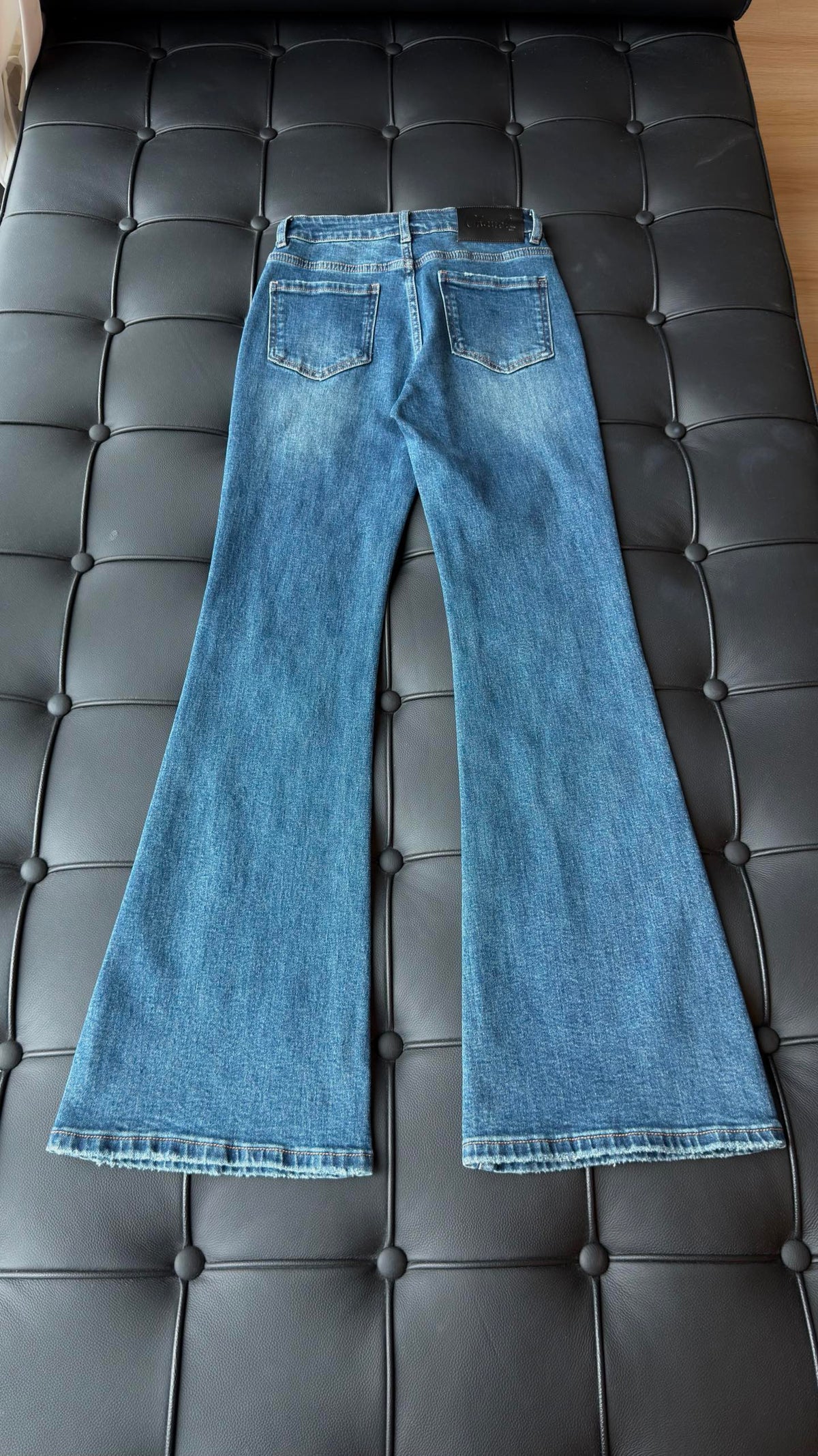 Chanel 2026 Jeans Blue Flared Denim Cotton 435469