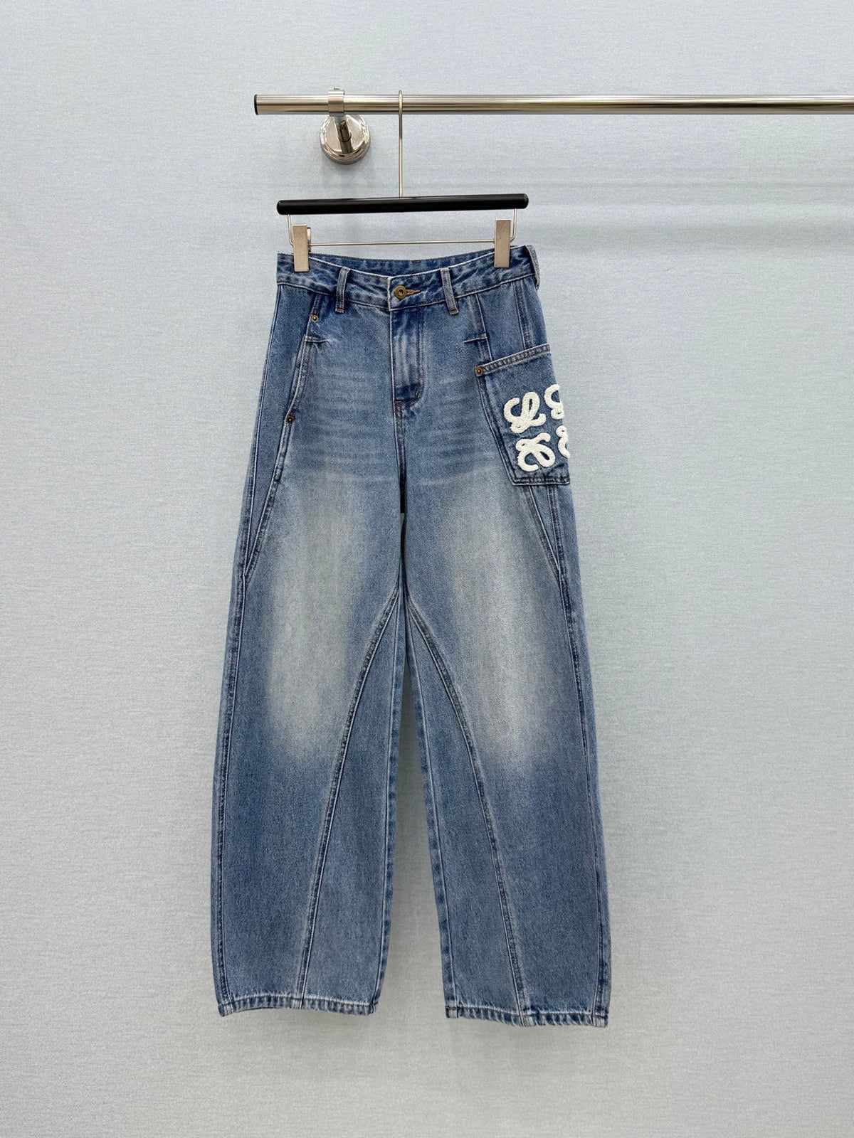 Loewe 2026 Jeans Blue Denim Cotton 435464