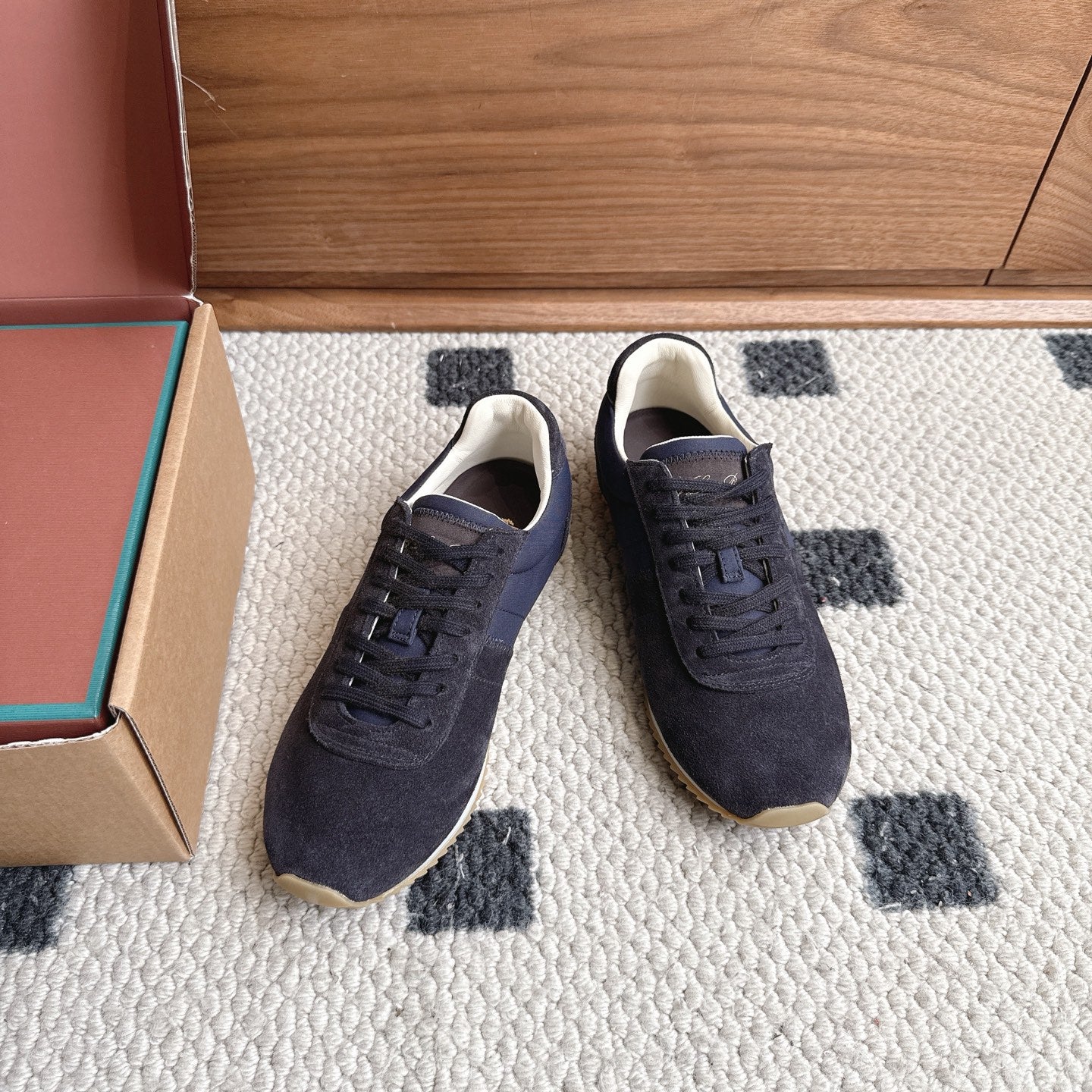 LP Fast Walk Sneaker Dark Blue Suede 924587