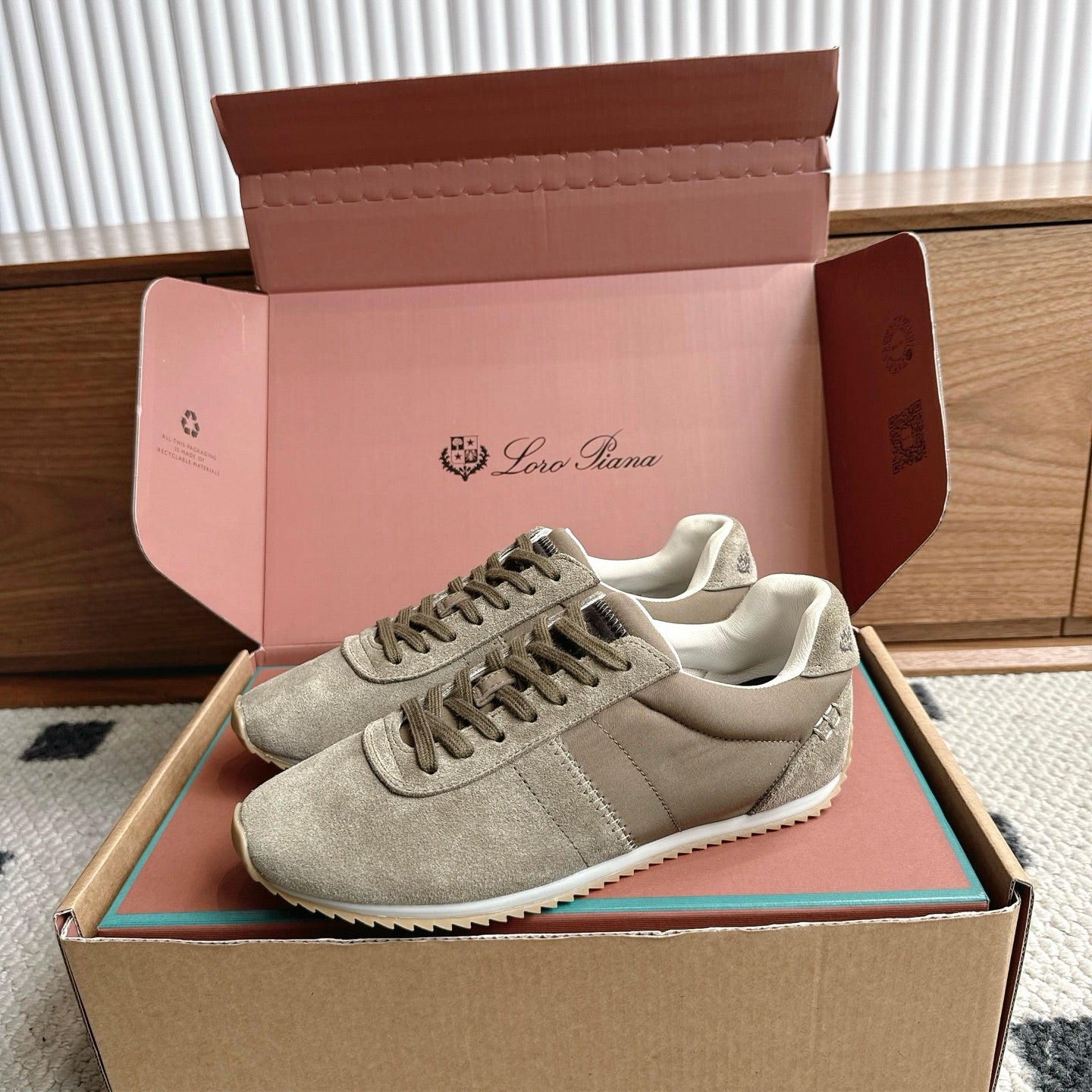 LP Fast Walk Sneaker Olive Suede 924588