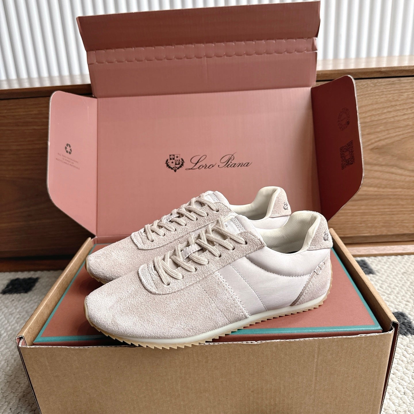 LP Fast Walk Sneaker Light Taupe Suede 924590